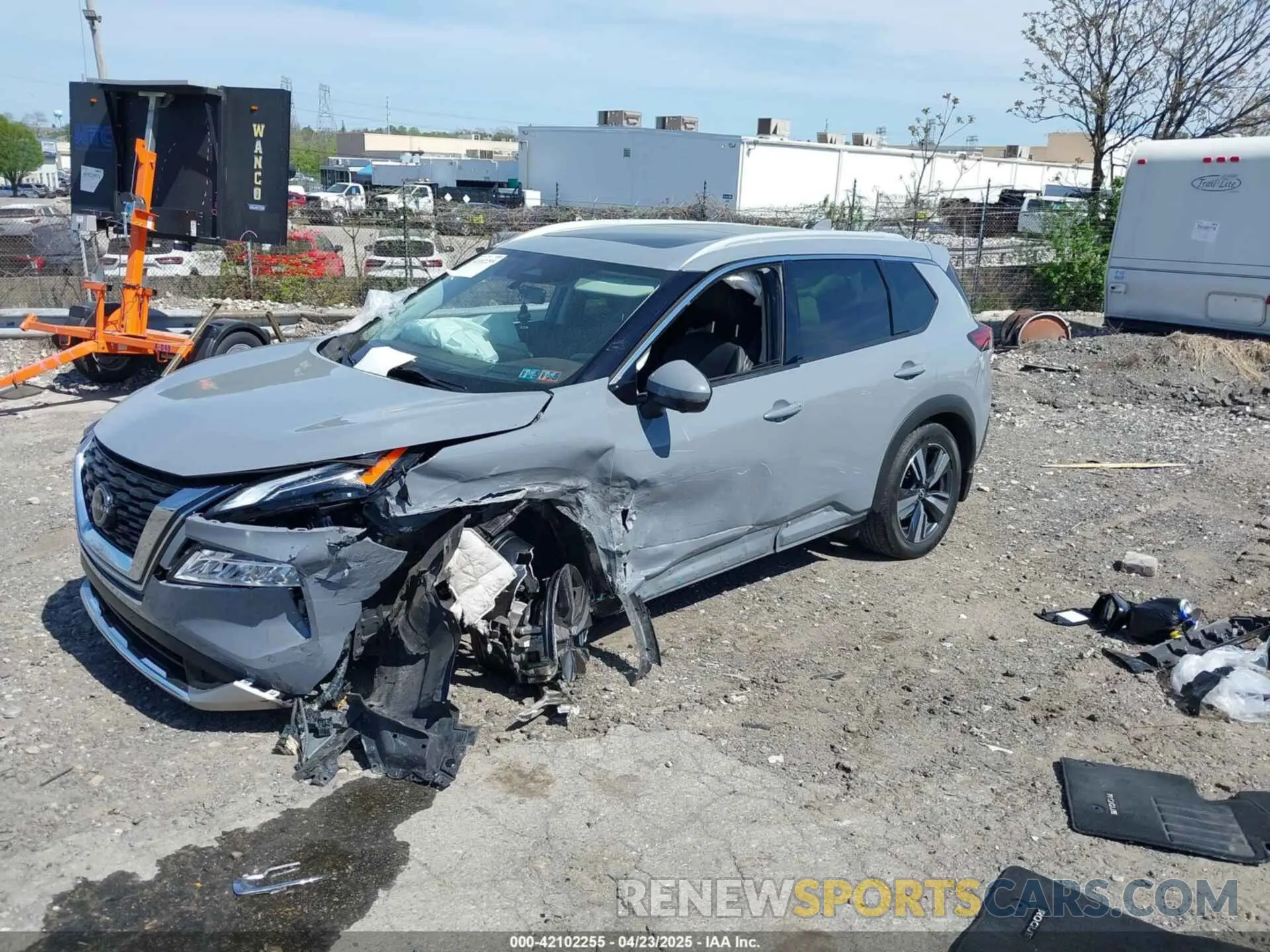 2 Photograph of a damaged car JN8BT3DD3PW313036 NISSAN ROGUE 2023