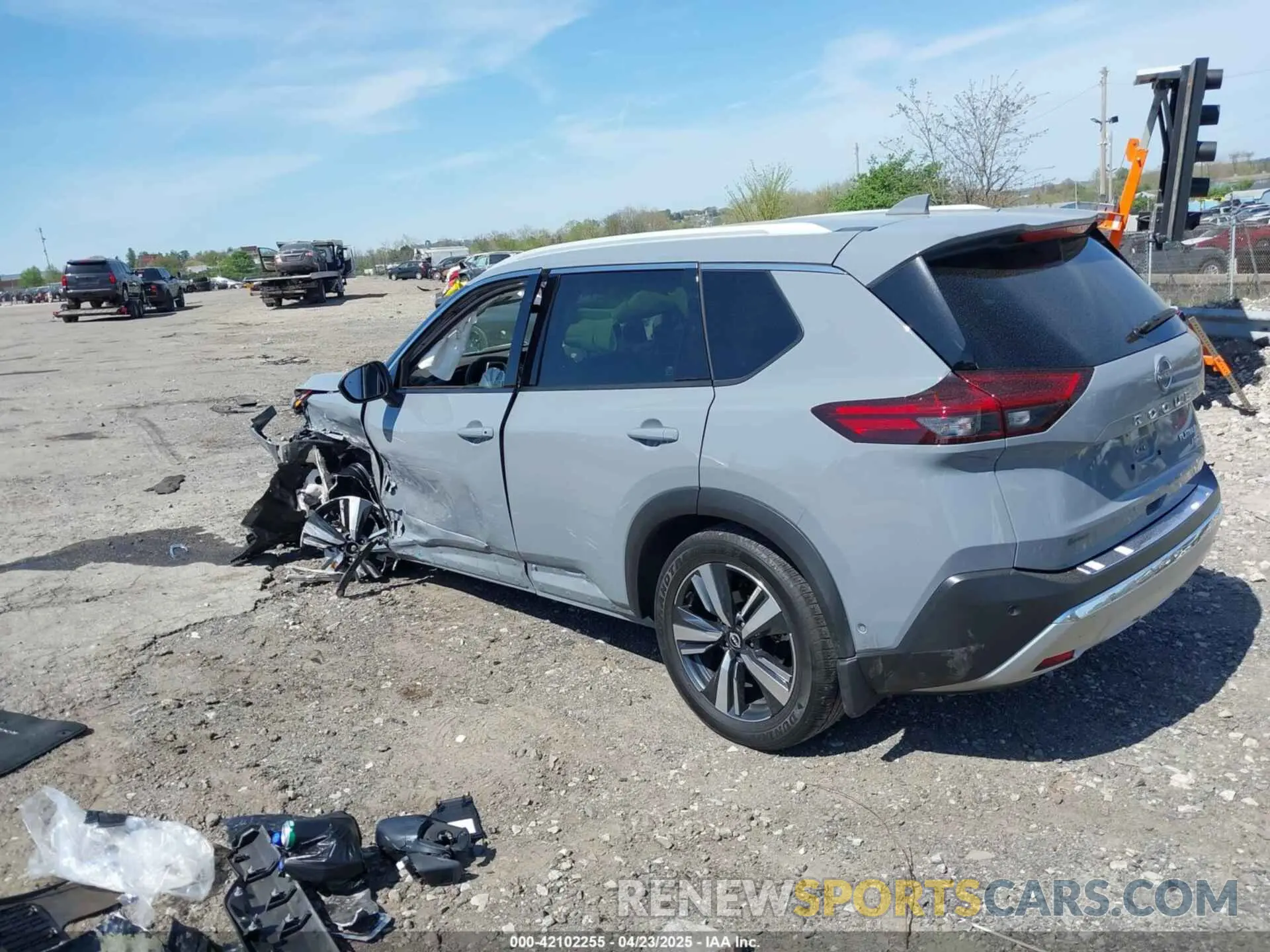 3 Photograph of a damaged car JN8BT3DD3PW313036 NISSAN ROGUE 2023