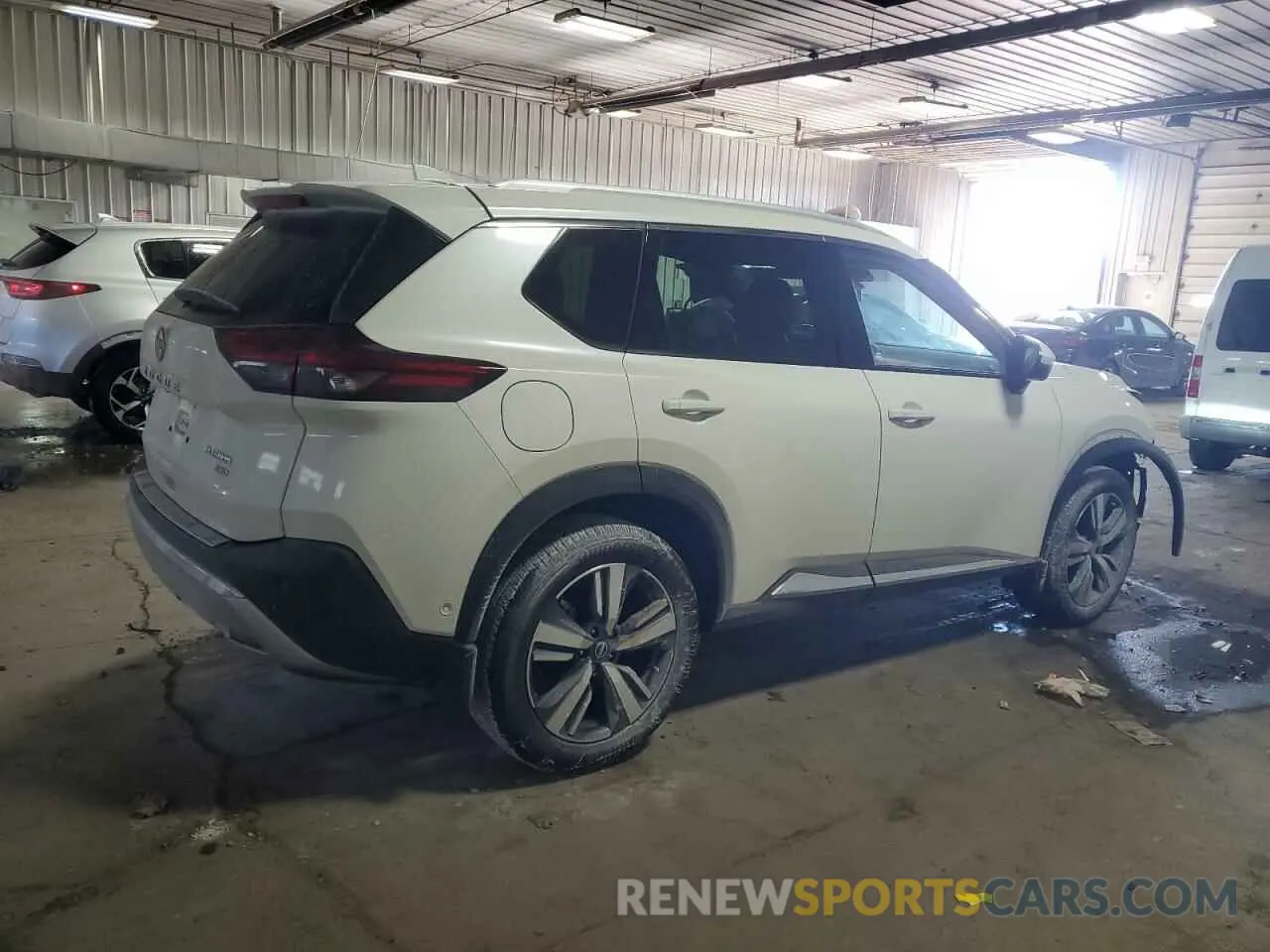 3 Photograph of a damaged car JN8BT3DD3PW318818 NISSAN ROGUE 2023