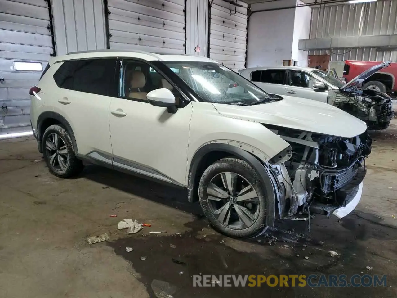 4 Photograph of a damaged car JN8BT3DD3PW318818 NISSAN ROGUE 2023