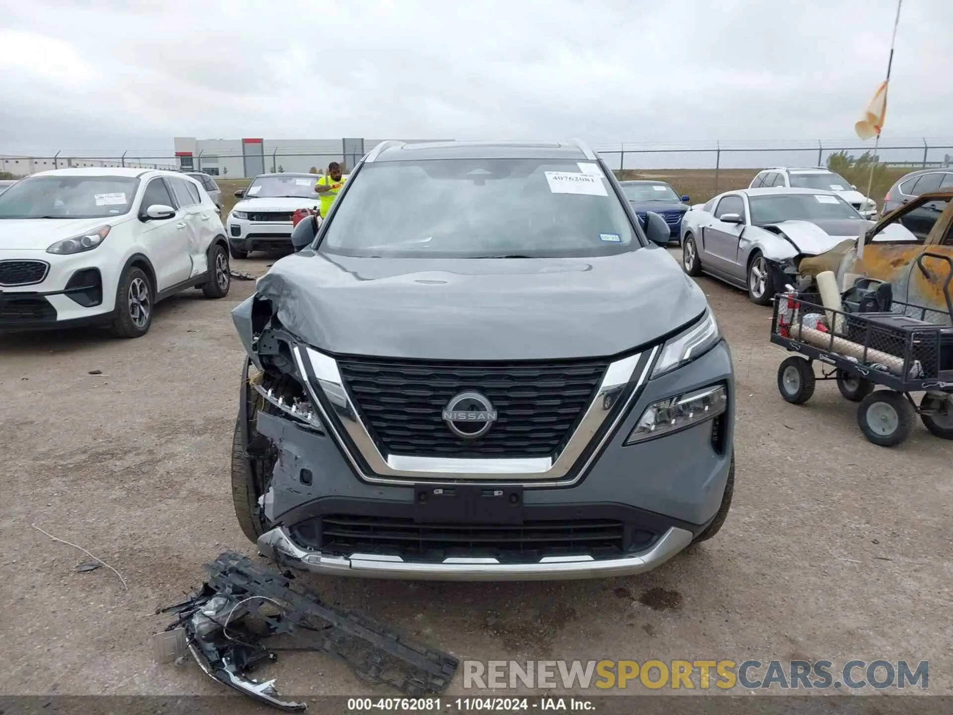 12 Photograph of a damaged car JN8BT3DD4PW302207 NISSAN ROGUE 2023
