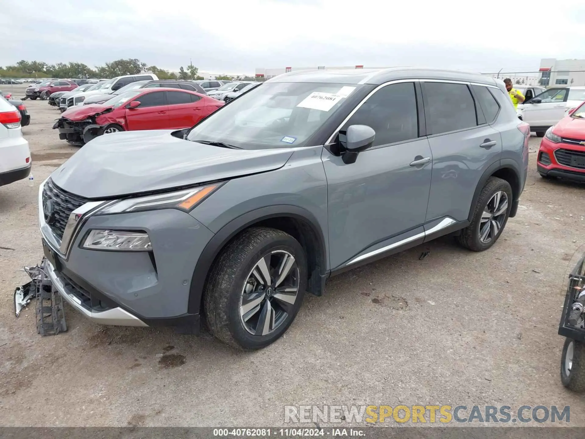 2 Photograph of a damaged car JN8BT3DD4PW302207 NISSAN ROGUE 2023