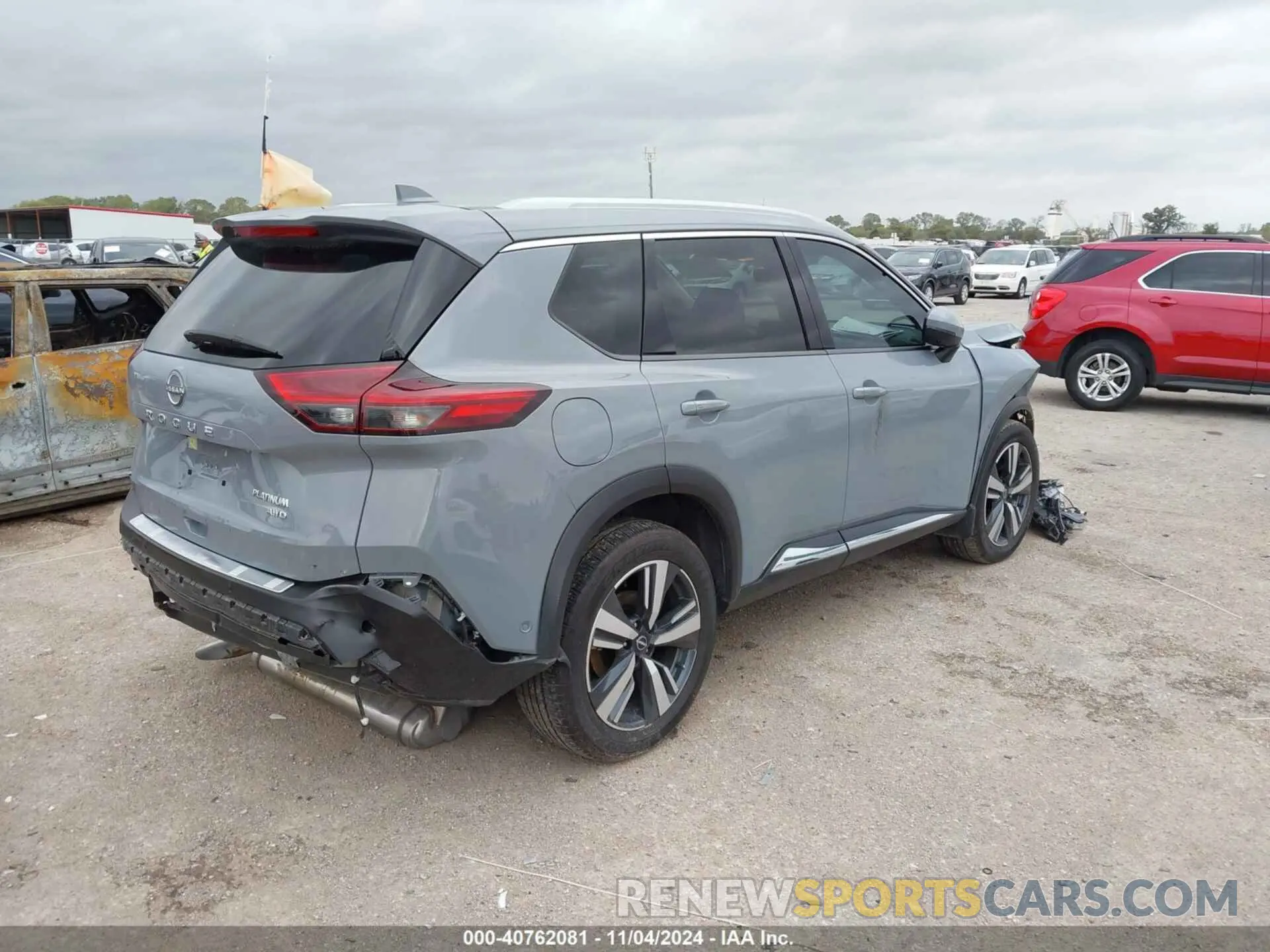 4 Photograph of a damaged car JN8BT3DD4PW302207 NISSAN ROGUE 2023