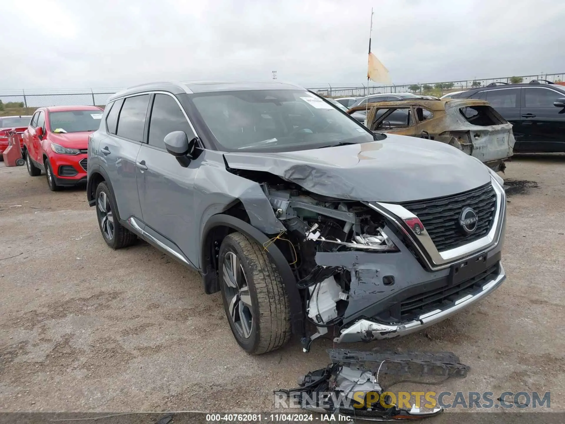 6 Photograph of a damaged car JN8BT3DD4PW302207 NISSAN ROGUE 2023