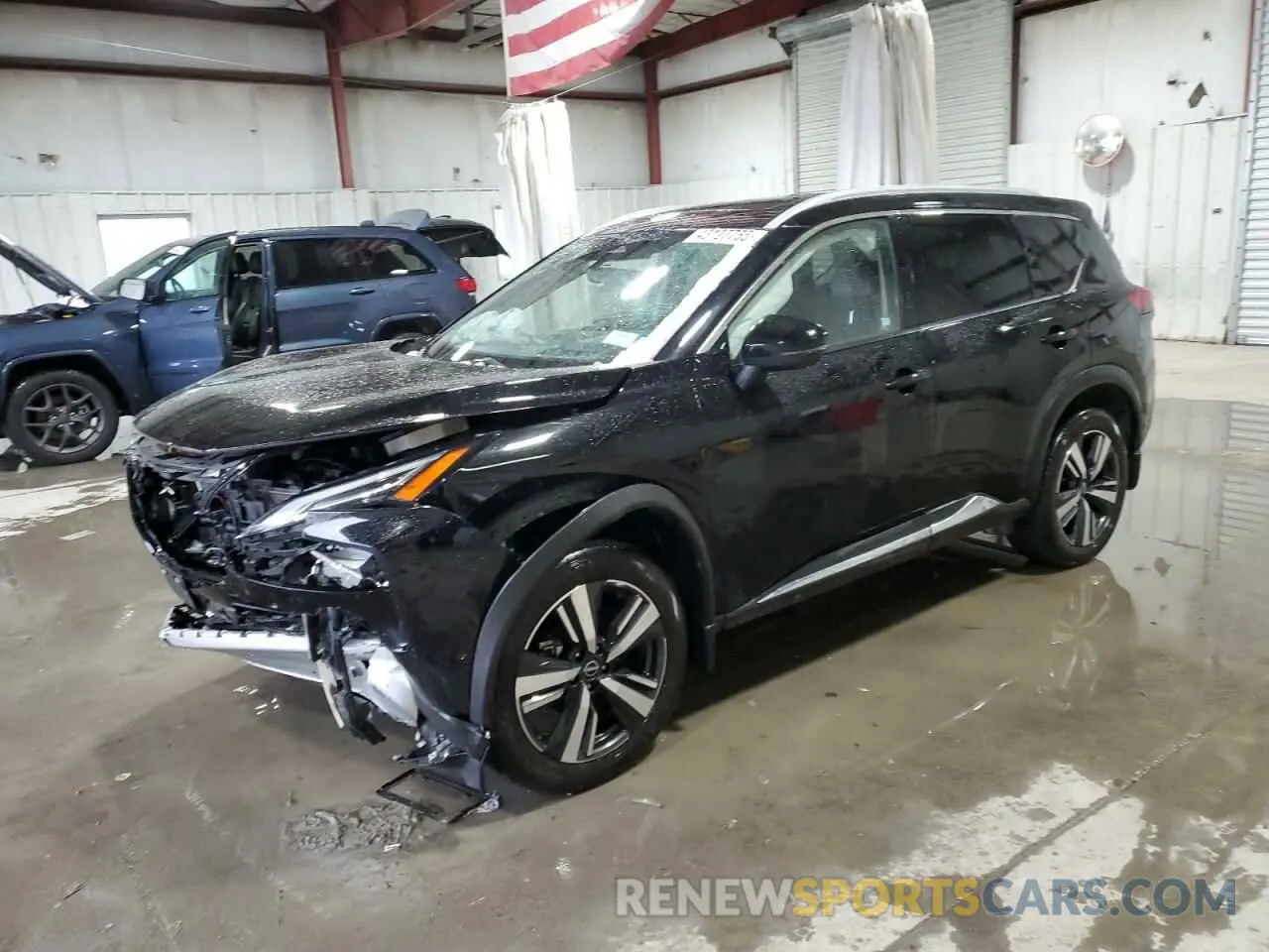 1 Photograph of a damaged car JN8BT3DD4PW306905 NISSAN ROGUE 2023