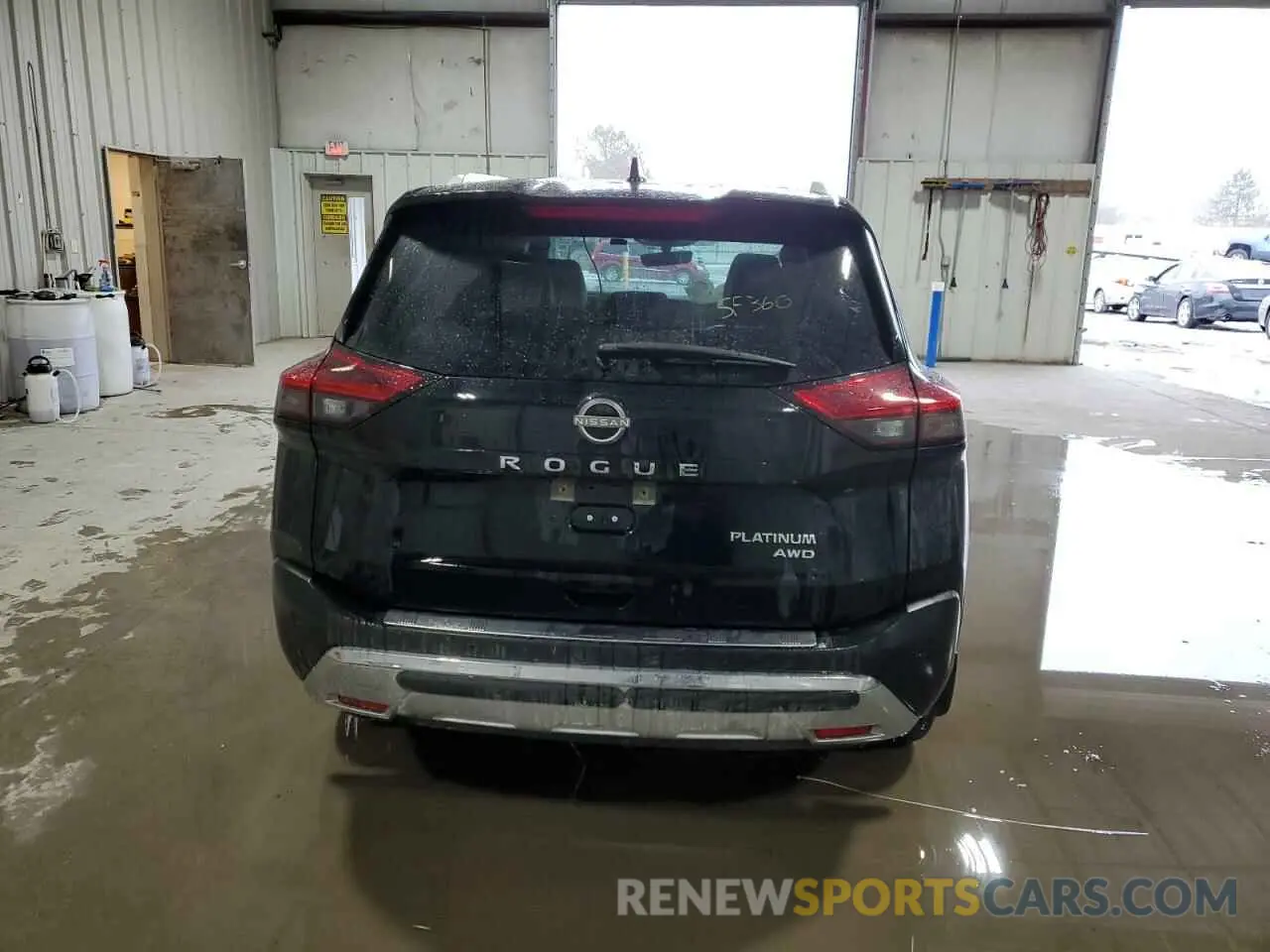 6 Photograph of a damaged car JN8BT3DD4PW306905 NISSAN ROGUE 2023