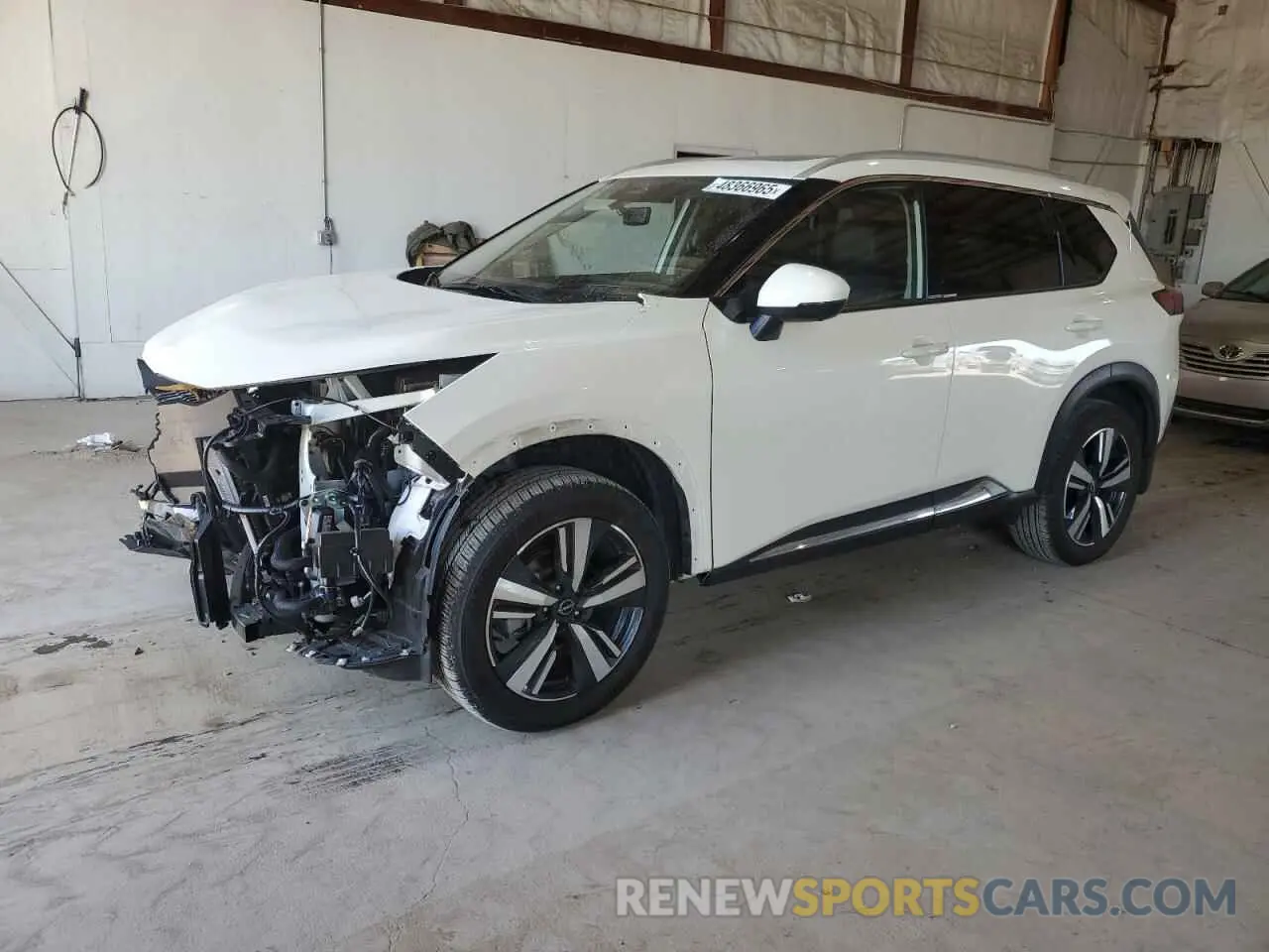 1 Photograph of a damaged car JN8BT3DD5PW308386 NISSAN ROGUE 2023