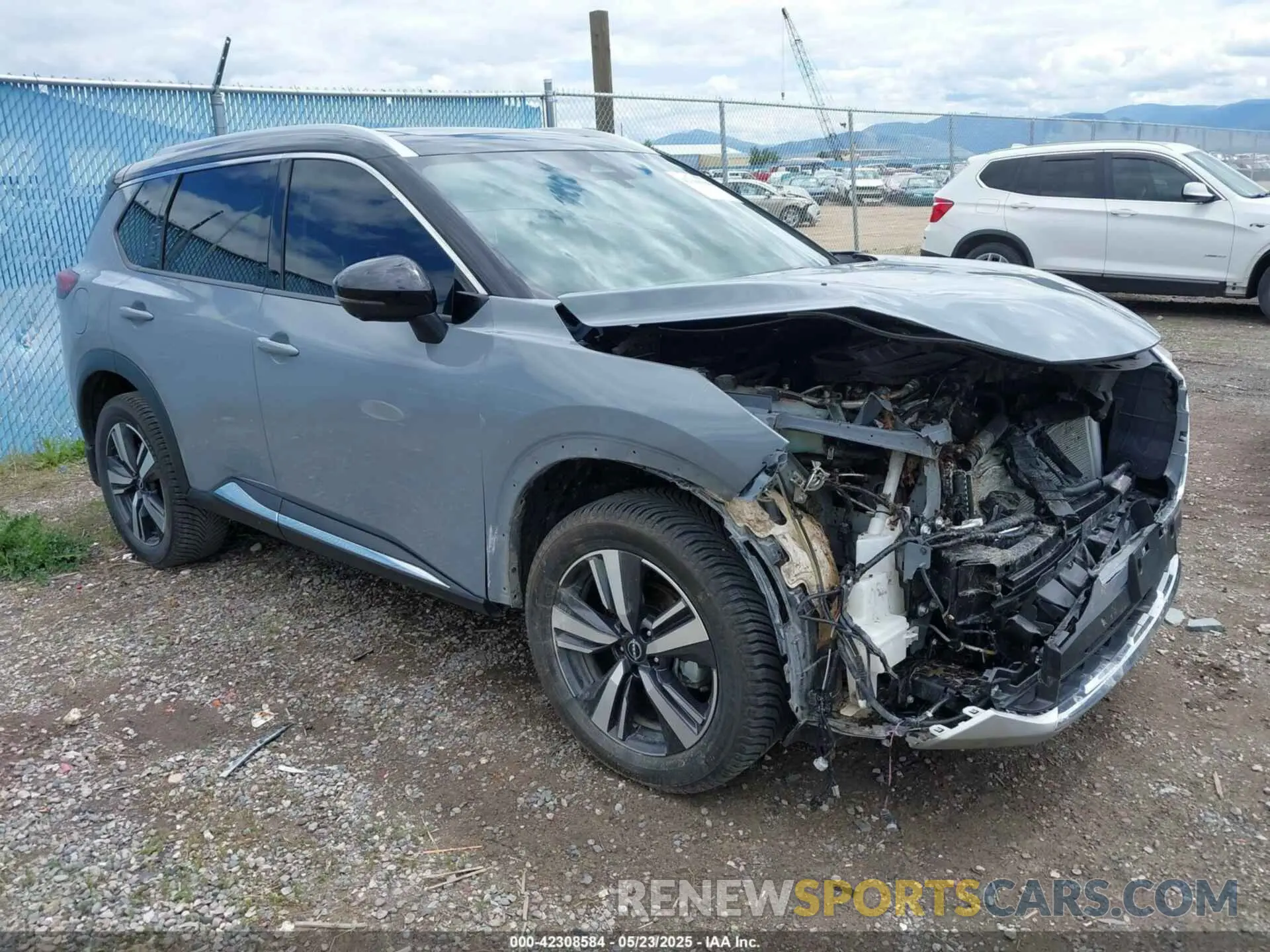 1 Photograph of a damaged car JN8BT3DD5PW318125 NISSAN ROGUE 2023