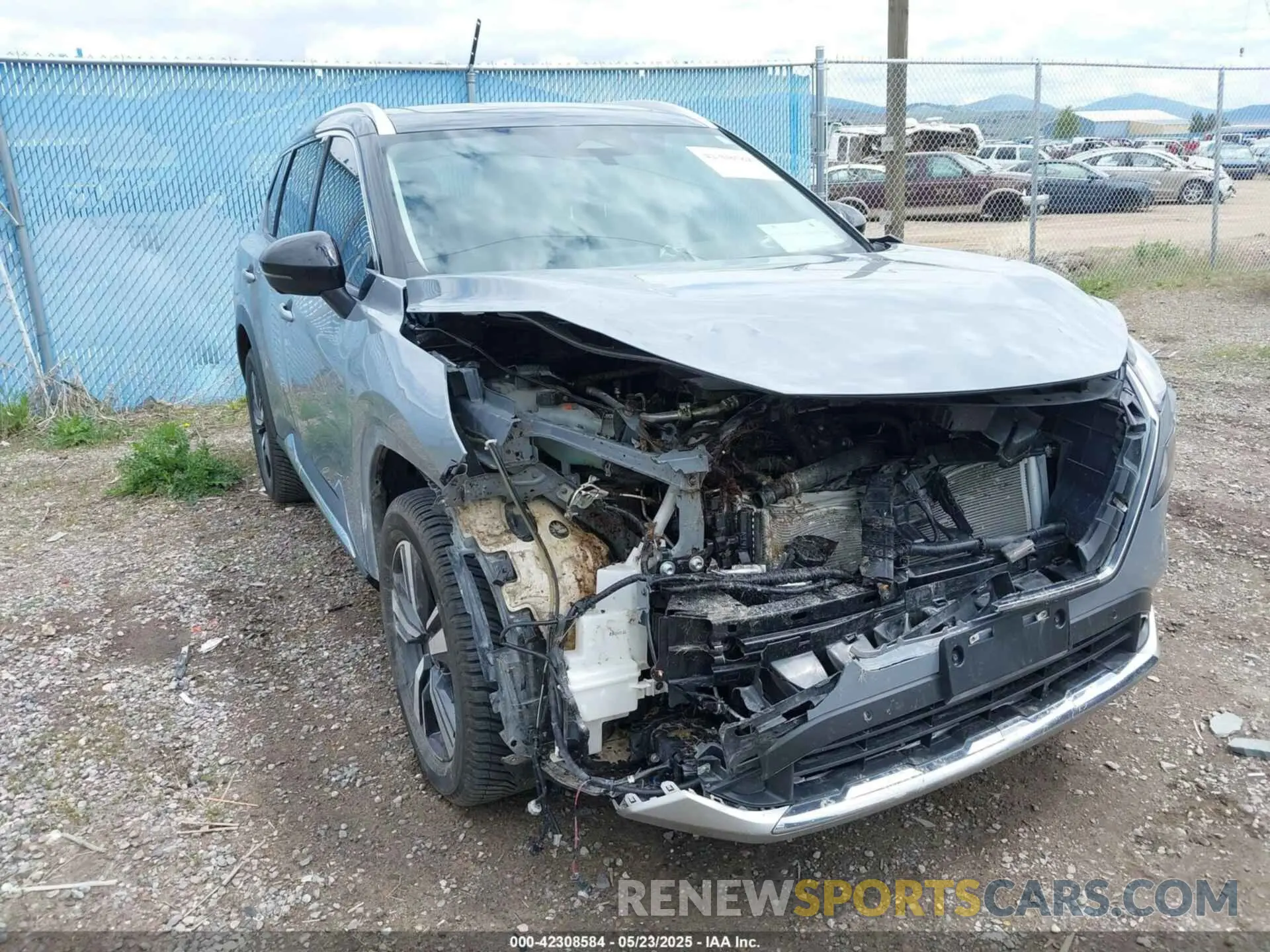 6 Photograph of a damaged car JN8BT3DD5PW318125 NISSAN ROGUE 2023
