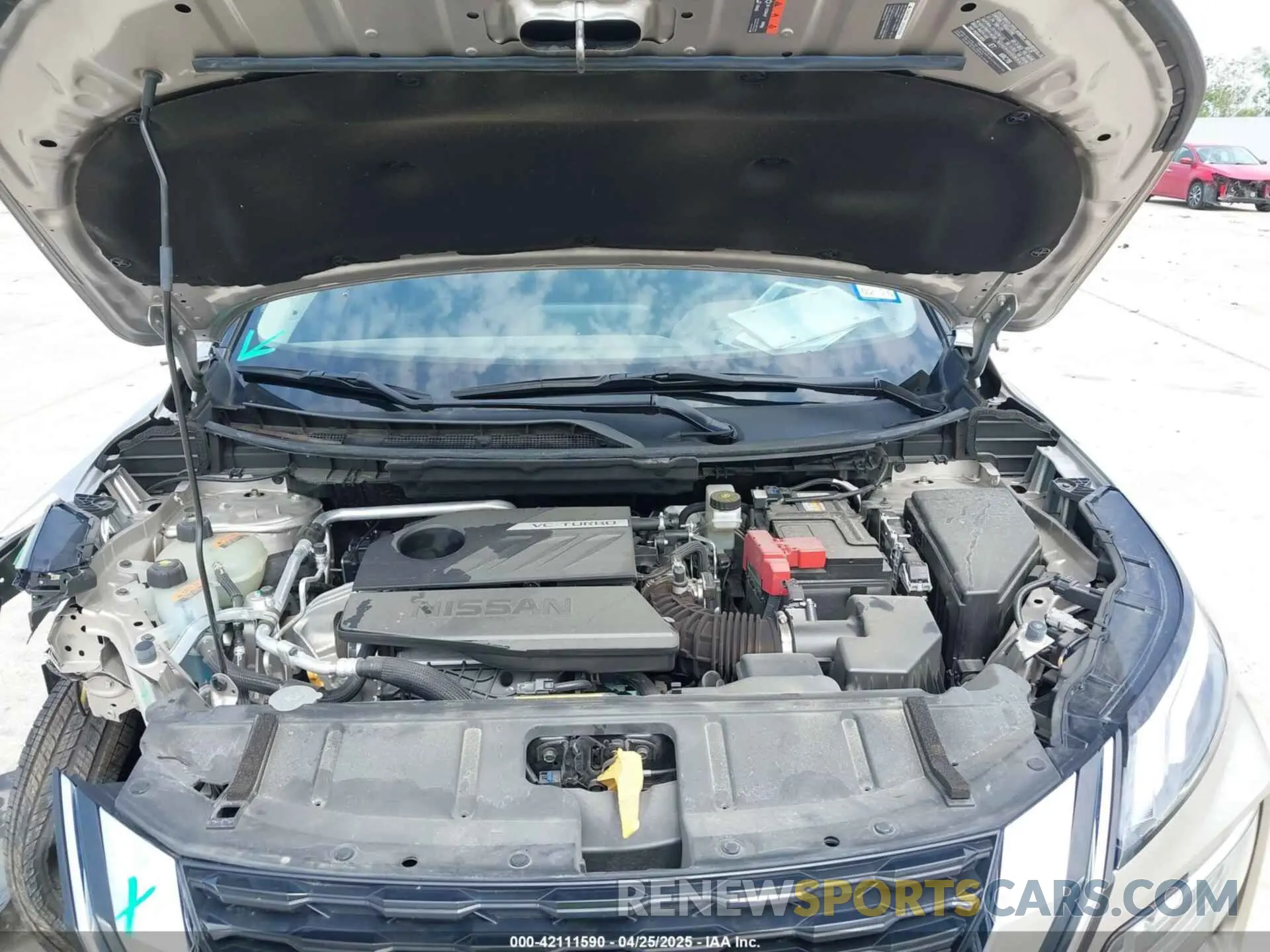10 Photograph of a damaged car JN8BT3DD5PW321042 NISSAN ROGUE 2023