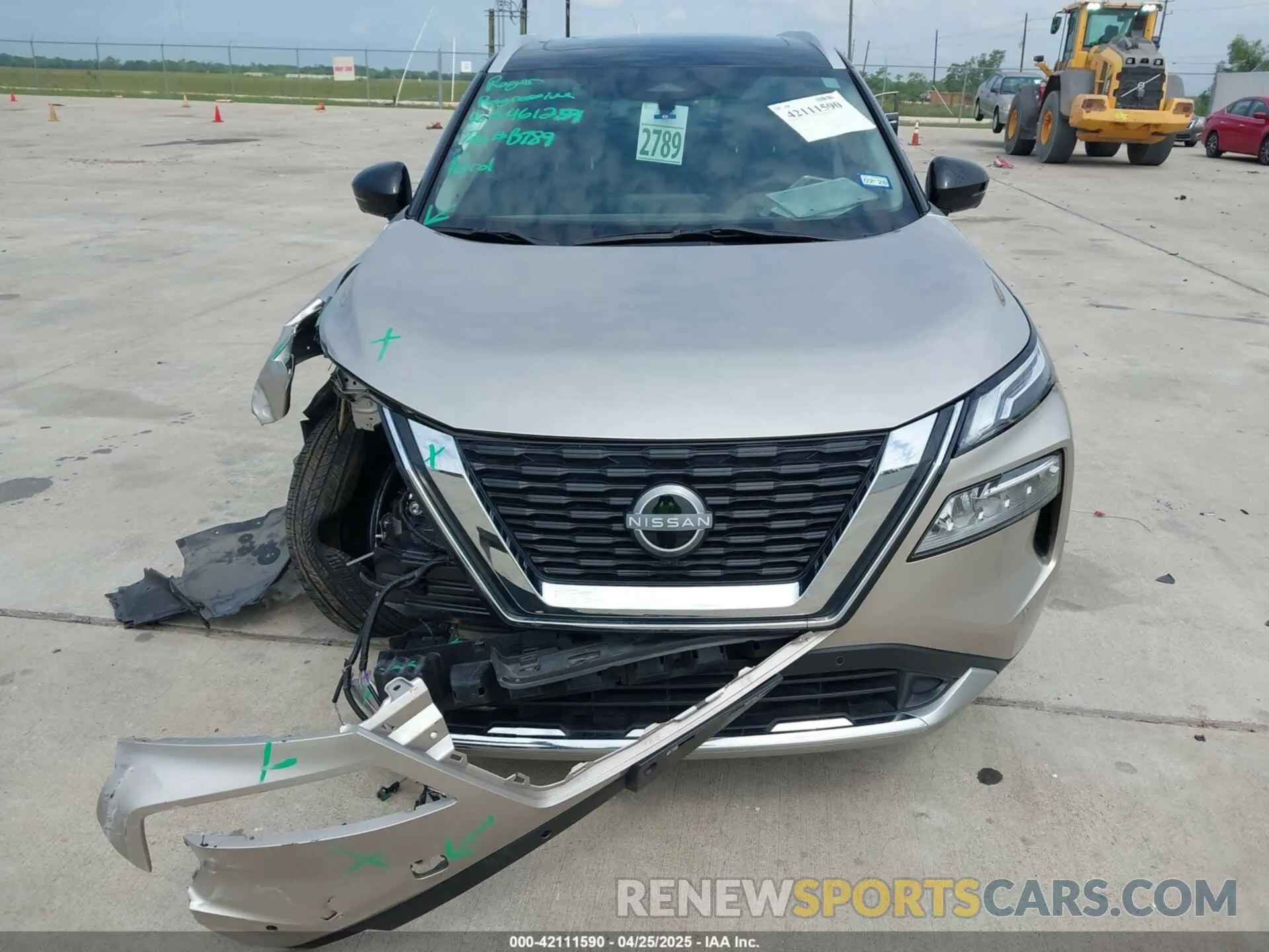 12 Photograph of a damaged car JN8BT3DD5PW321042 NISSAN ROGUE 2023