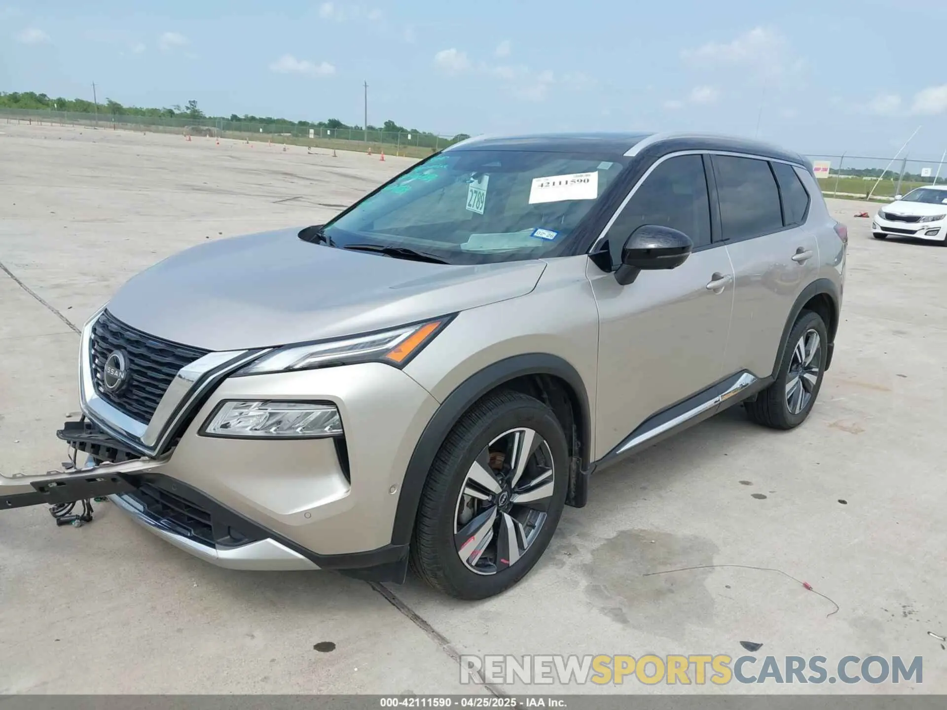 2 Photograph of a damaged car JN8BT3DD5PW321042 NISSAN ROGUE 2023