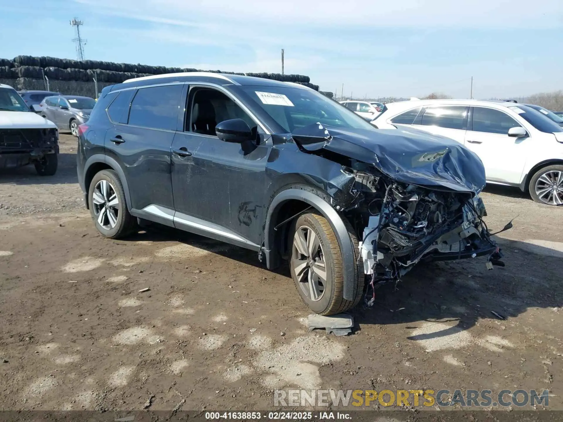 1 Photograph of a damaged car JN8BT3DD7PW301844 NISSAN ROGUE 2023