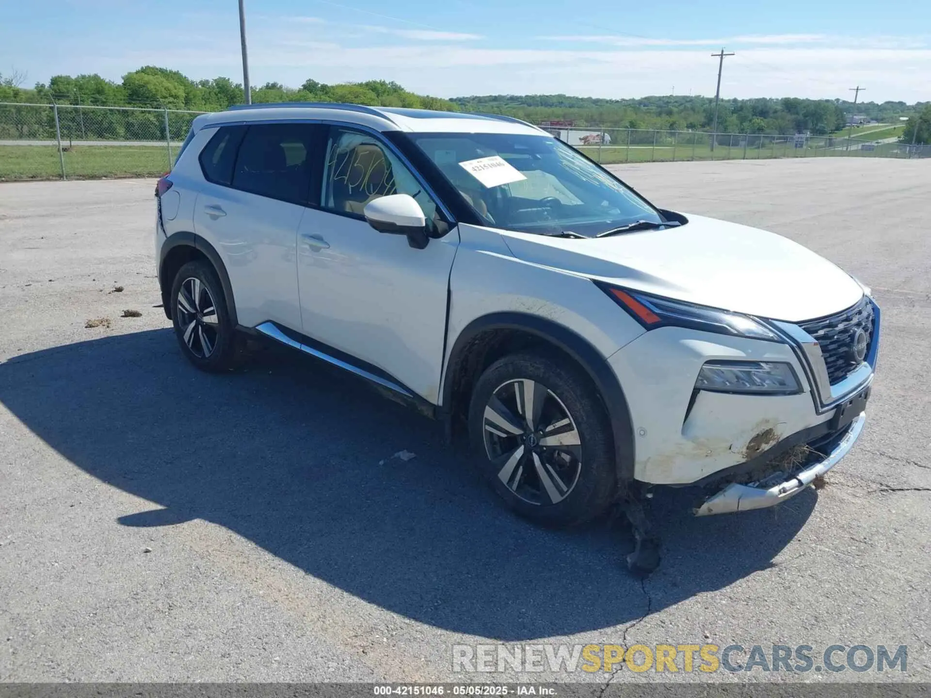 1 Photograph of a damaged car JN8BT3DD7PW311192 NISSAN ROGUE 2023