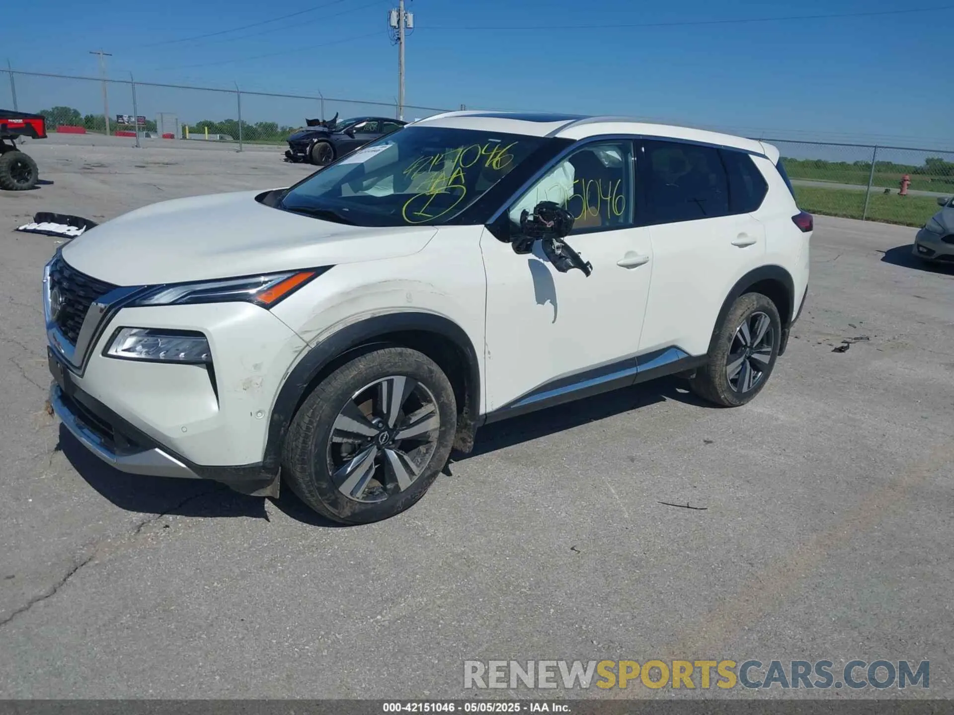 2 Photograph of a damaged car JN8BT3DD7PW311192 NISSAN ROGUE 2023