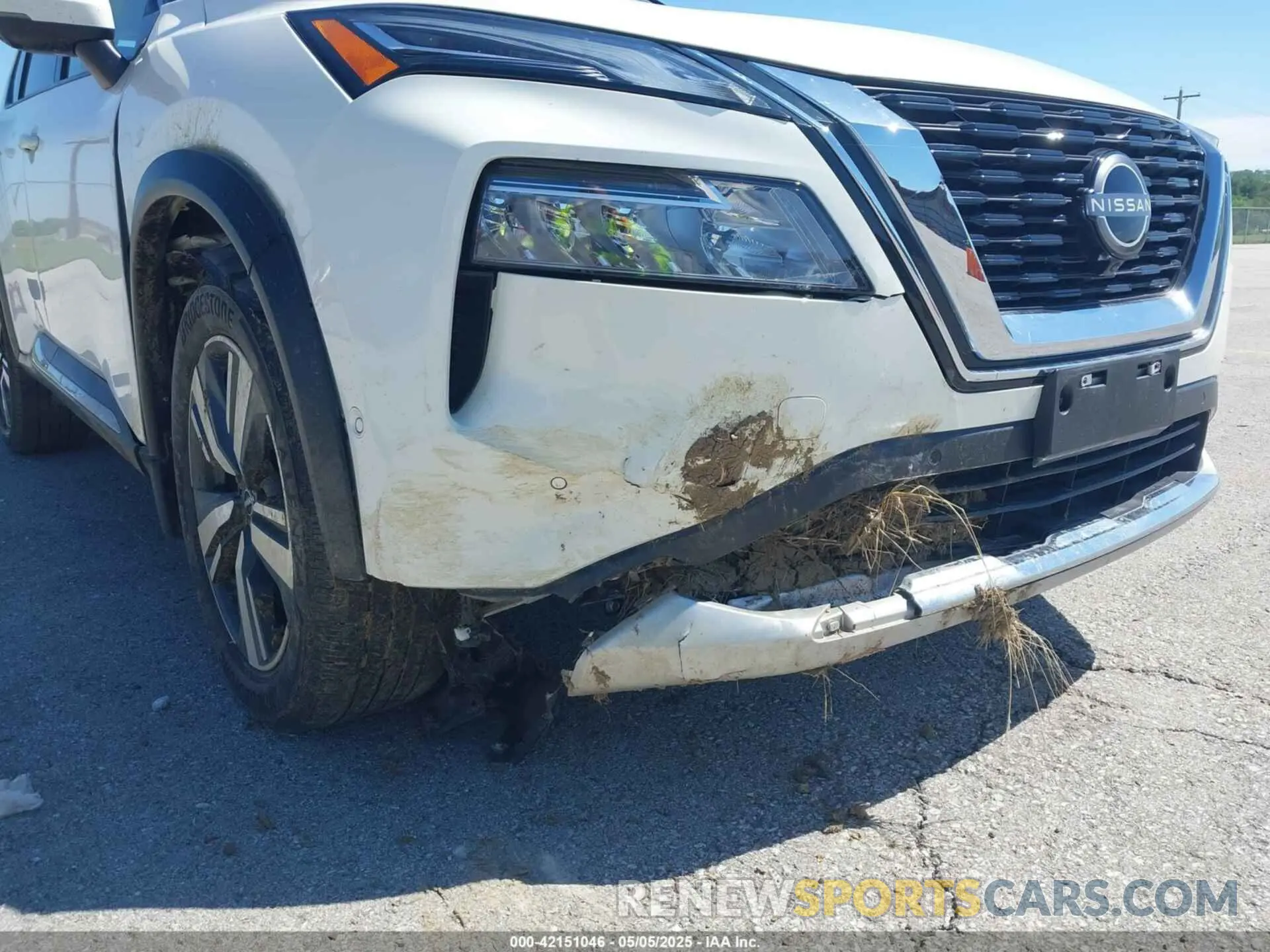 6 Photograph of a damaged car JN8BT3DD7PW311192 NISSAN ROGUE 2023