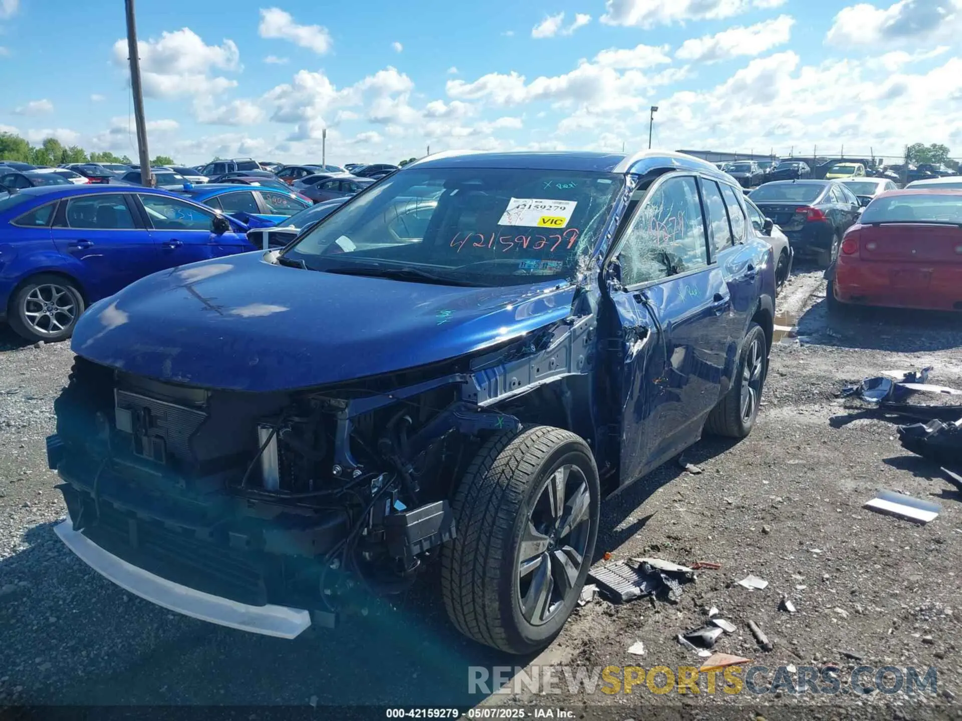 6 Photograph of a damaged car JN8BT3DD8PW302033 NISSAN ROGUE 2023