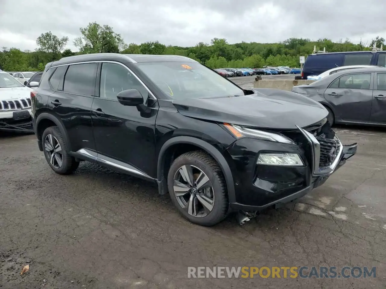 4 Photograph of a damaged car JN8BT3DD8PW306504 NISSAN ROGUE 2023