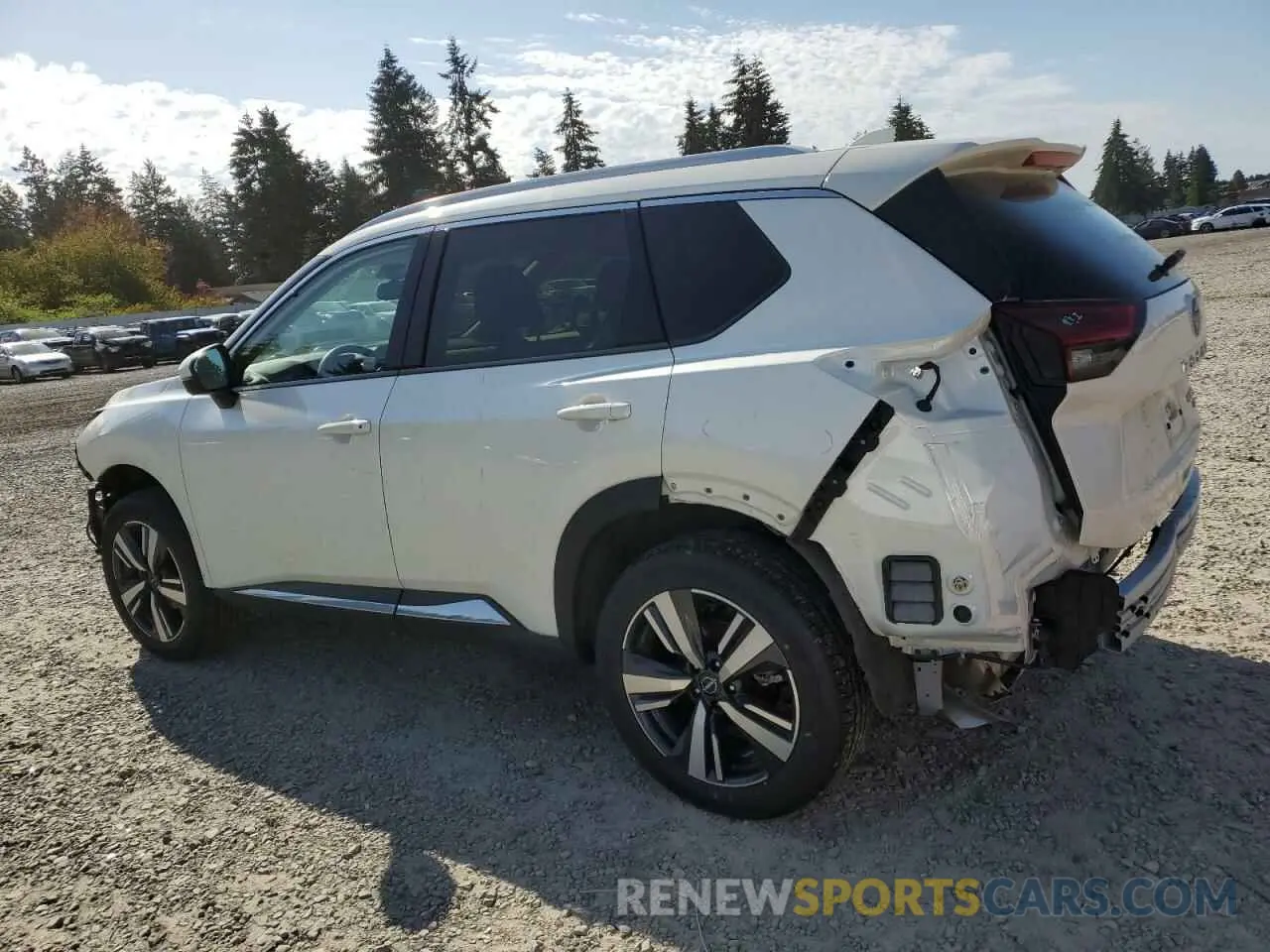 2 Photograph of a damaged car JN8BT3DD8PW320385 NISSAN ROGUE 2023