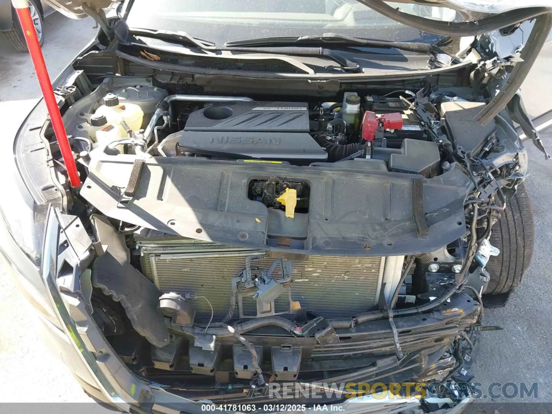 10 Photograph of a damaged car JN8BT3DD9PW314322 NISSAN ROGUE 2023