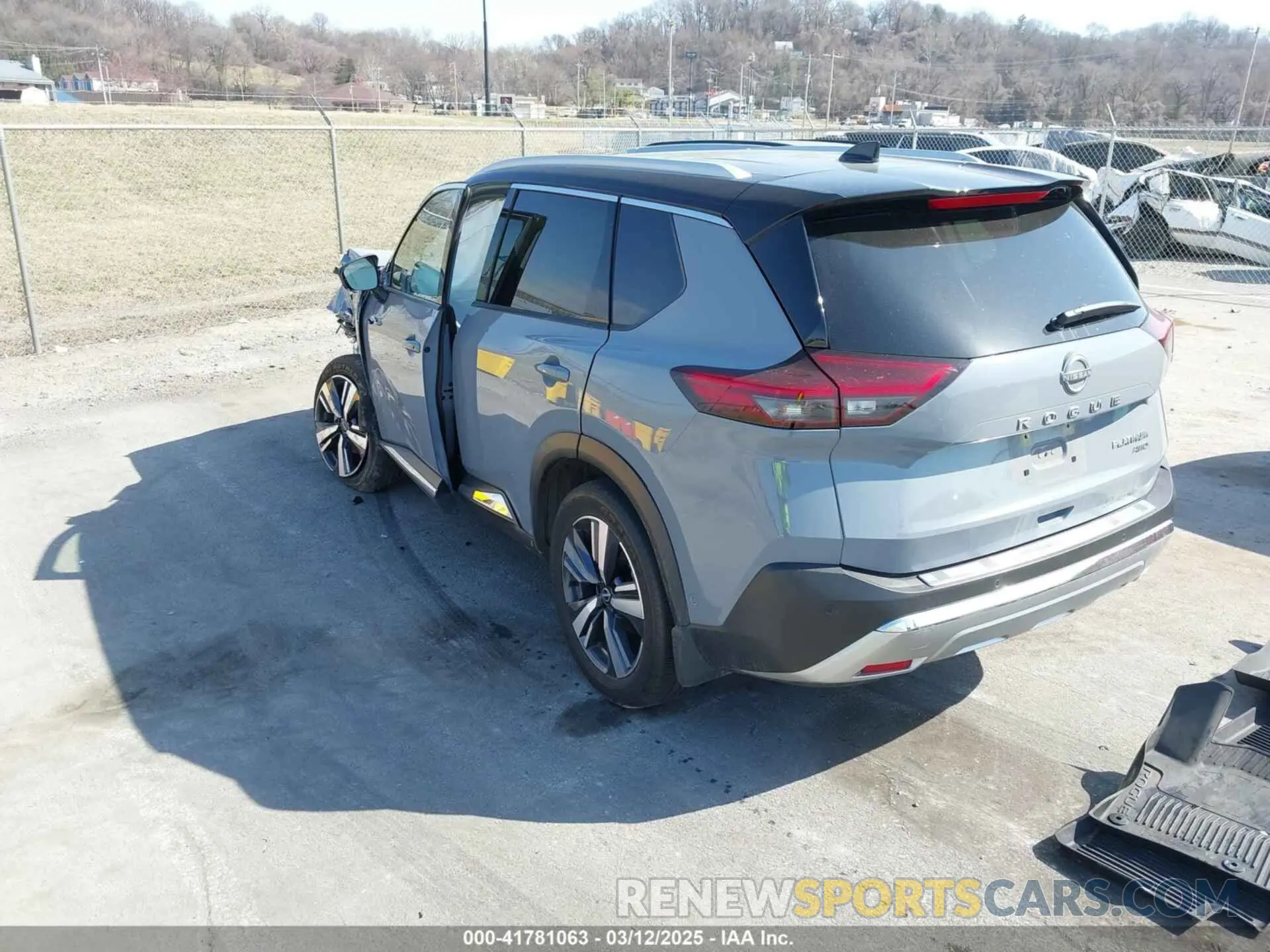 3 Photograph of a damaged car JN8BT3DD9PW314322 NISSAN ROGUE 2023