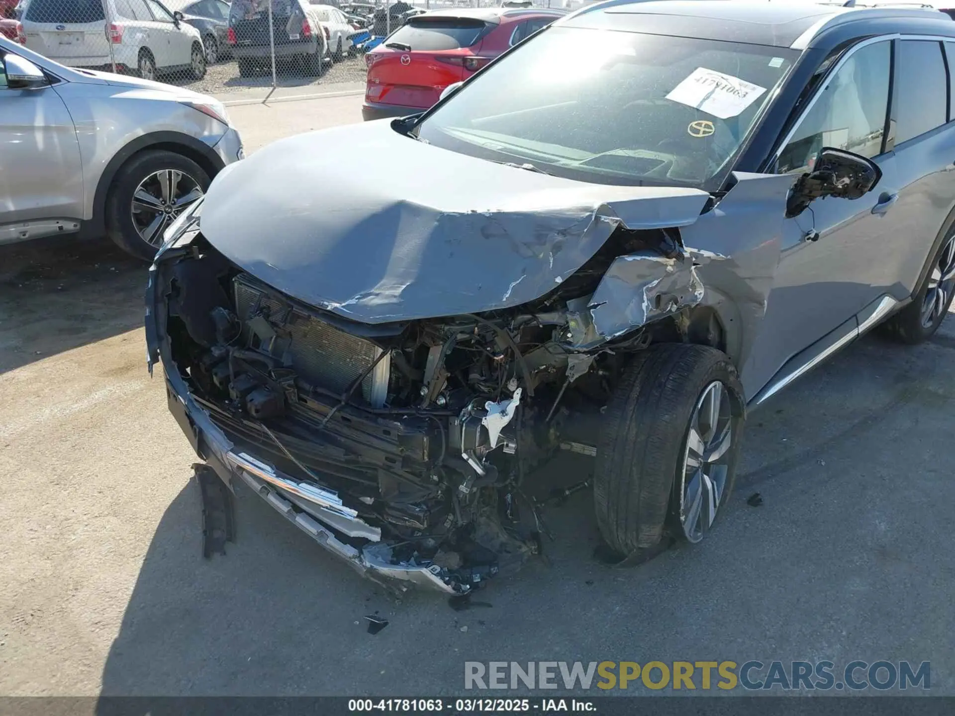 6 Photograph of a damaged car JN8BT3DD9PW314322 NISSAN ROGUE 2023