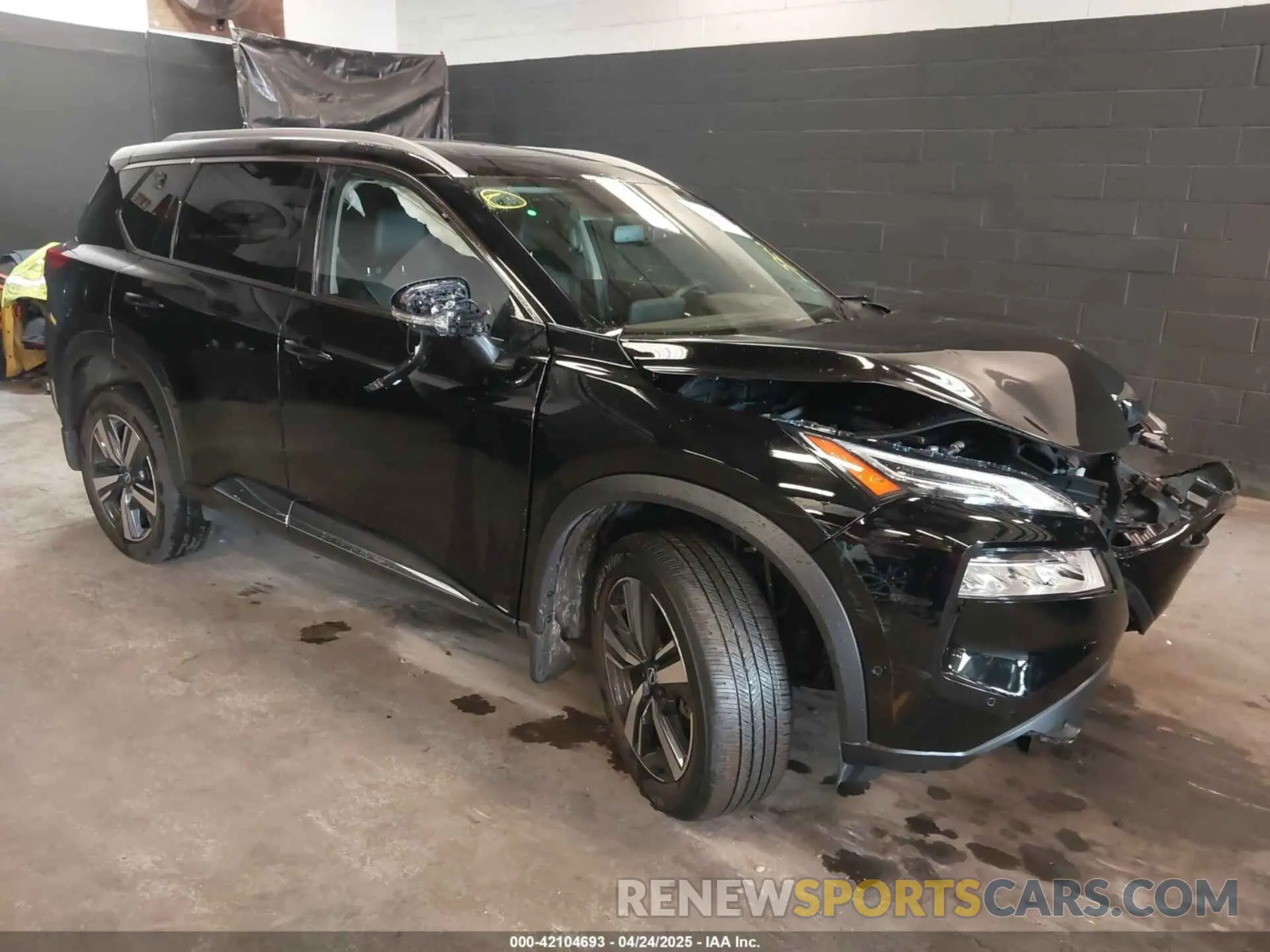 1 Photograph of a damaged car JN8BT3DD9PW322937 NISSAN ROGUE 2023