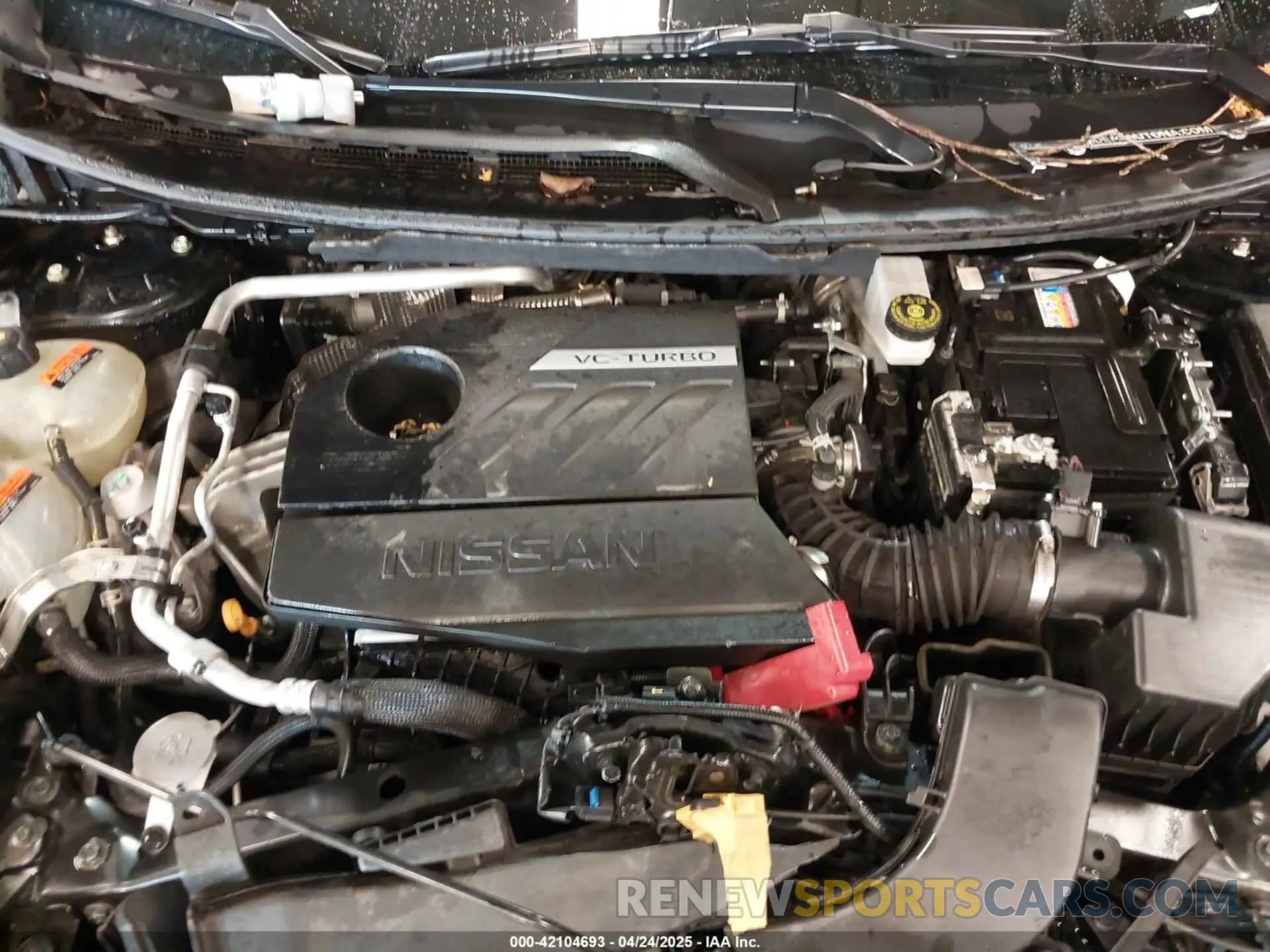 10 Photograph of a damaged car JN8BT3DD9PW322937 NISSAN ROGUE 2023