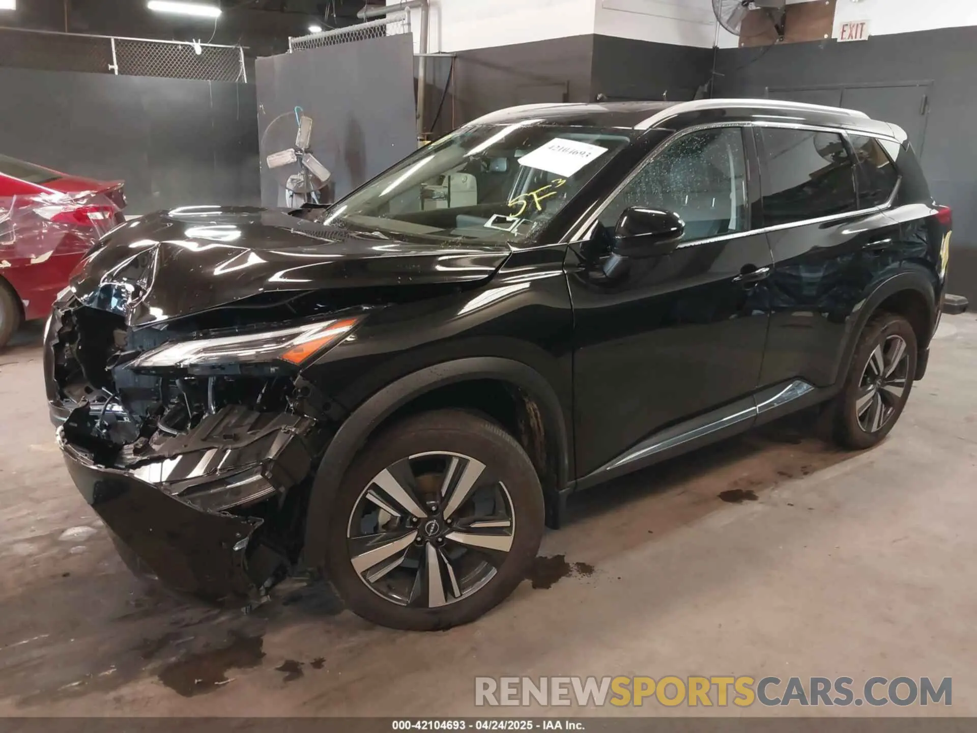 2 Photograph of a damaged car JN8BT3DD9PW322937 NISSAN ROGUE 2023