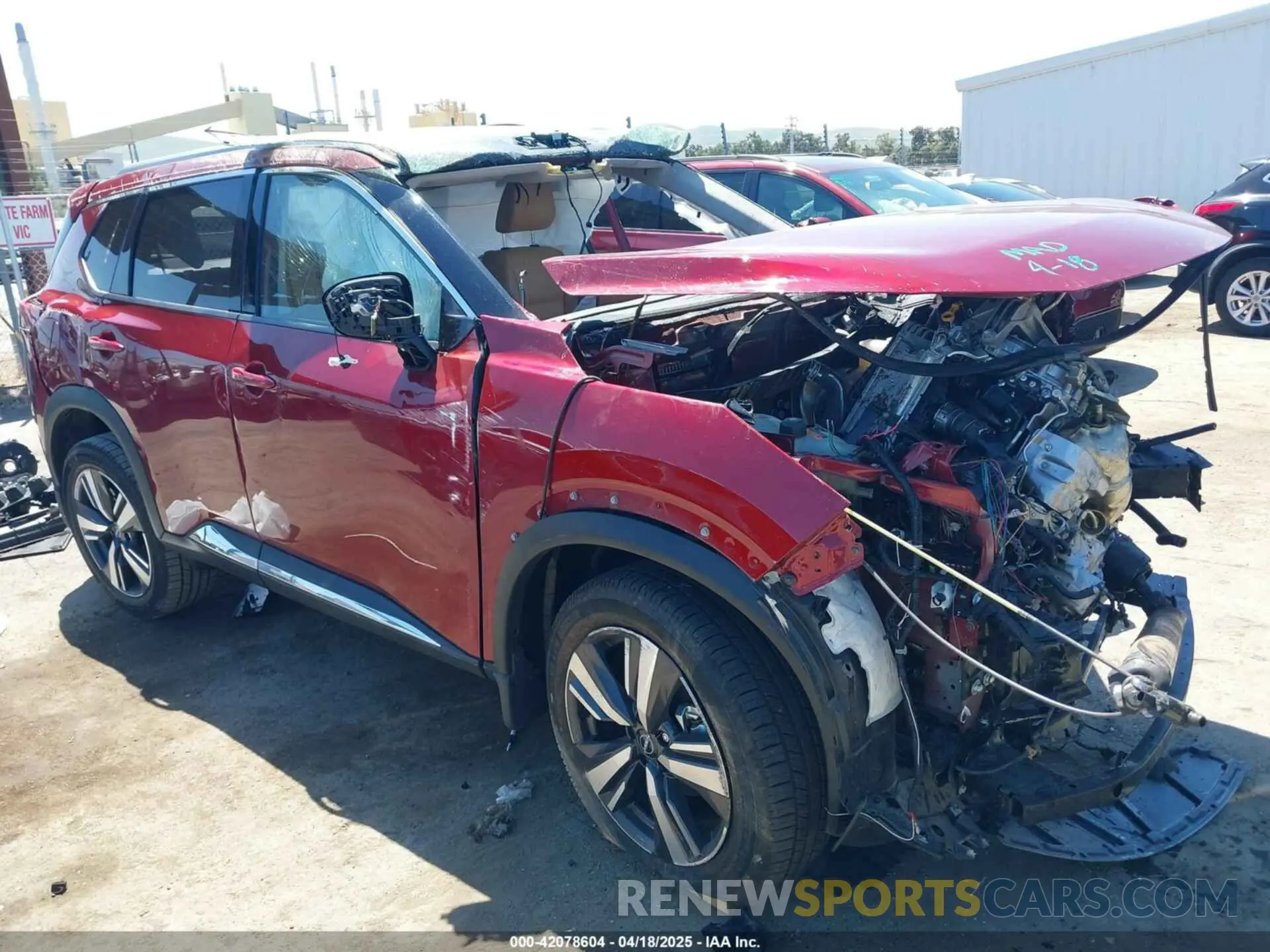13 Photograph of a damaged car JN8BT3DDXPW308075 NISSAN ROGUE 2023