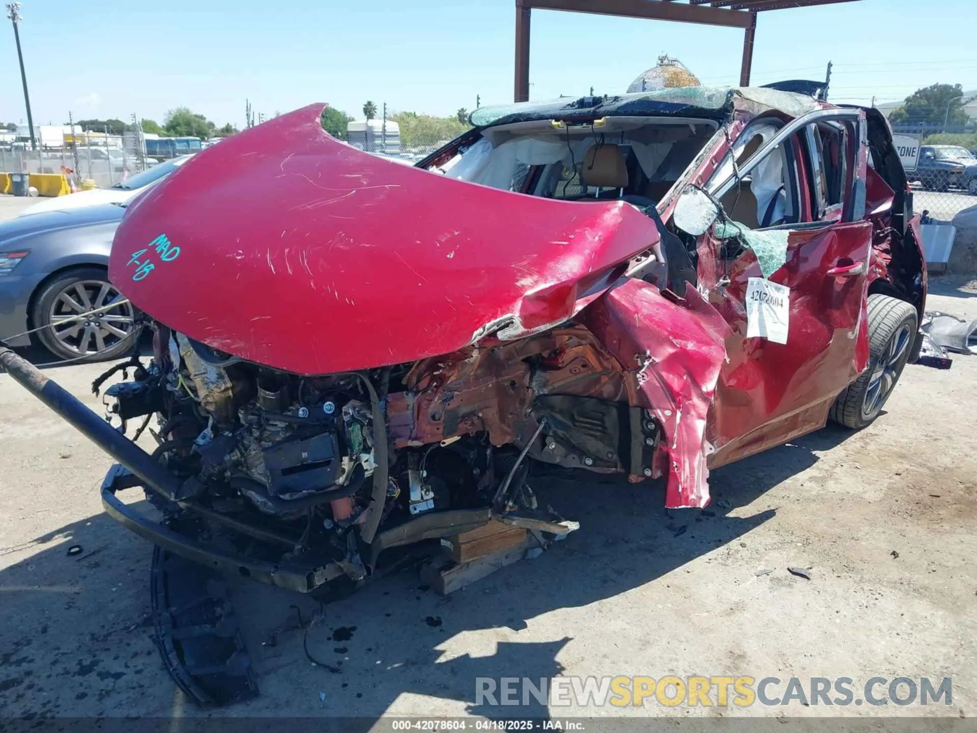 2 Photograph of a damaged car JN8BT3DDXPW308075 NISSAN ROGUE 2023