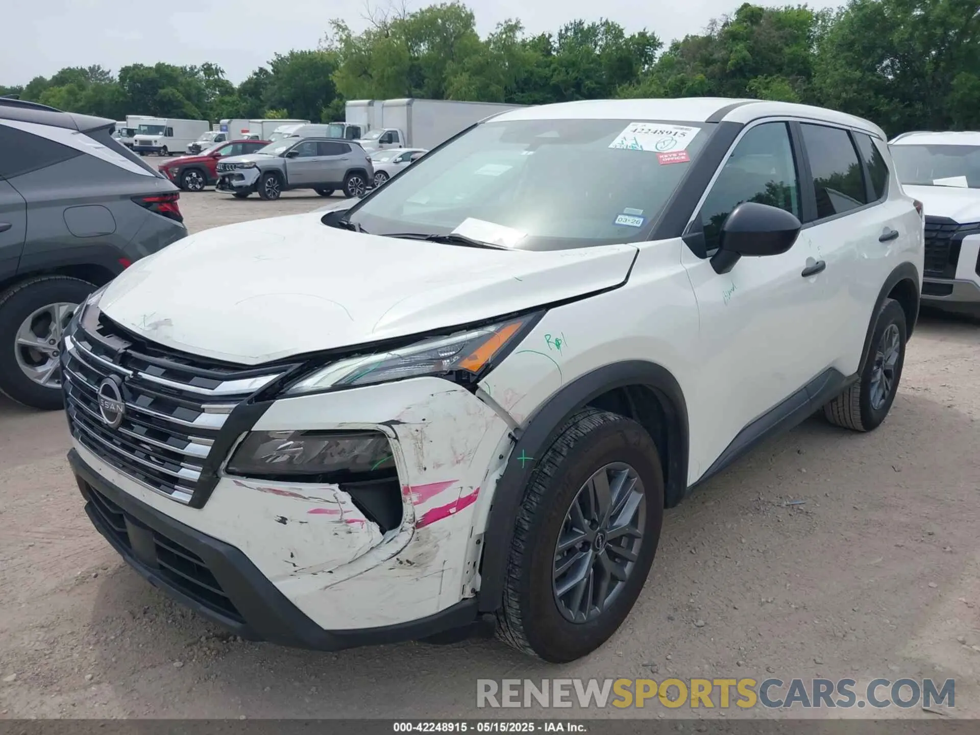 2 Photograph of a damaged car 5N1BT3AA0RC714789 NISSAN ROGUE 2024