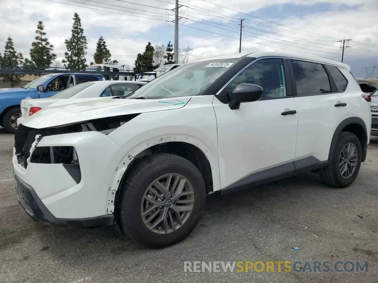 1 Photograph of a damaged car 5N1BT3AA1RC727891 NISSAN ROGUE 2024
