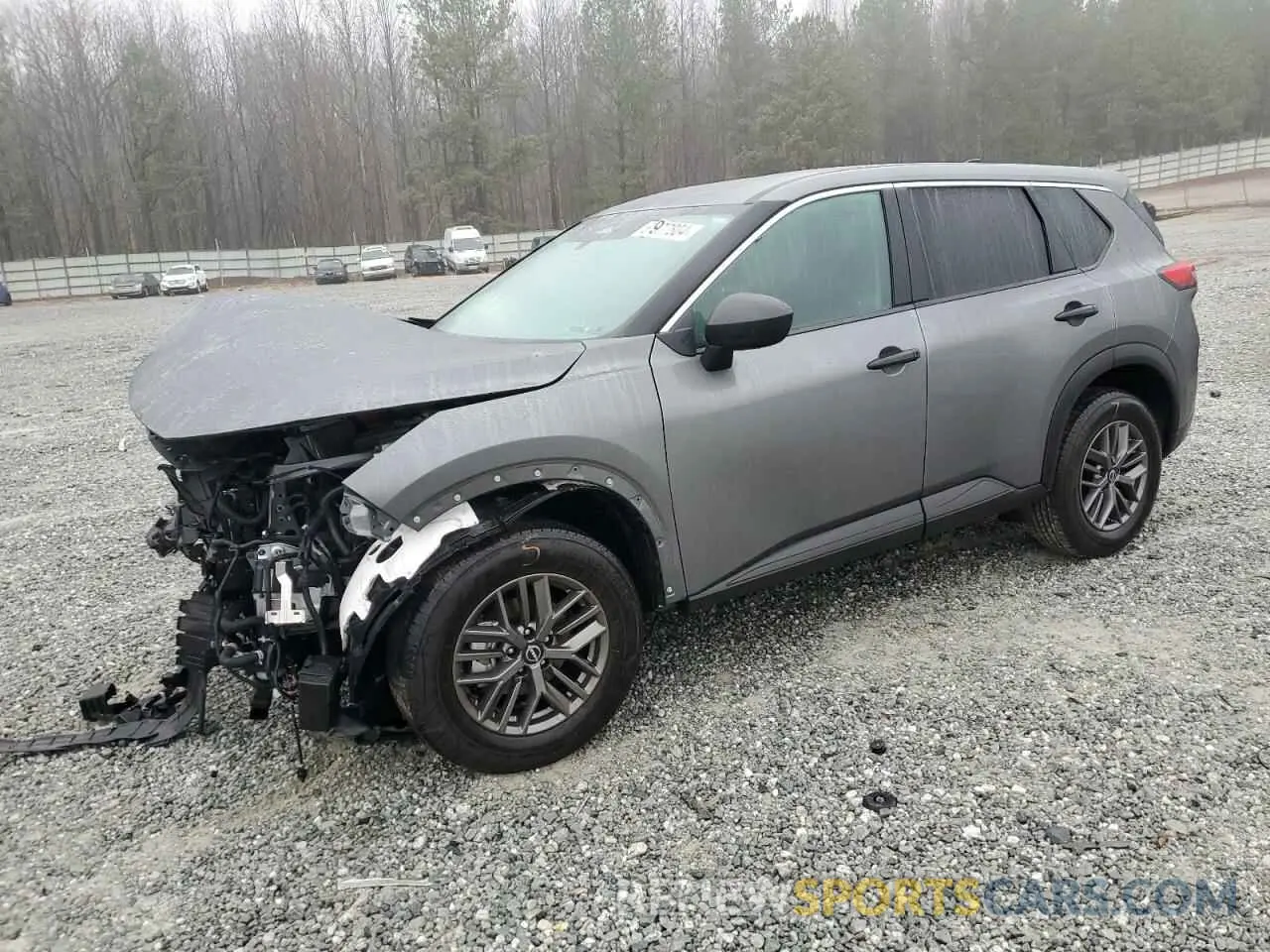 1 Photograph of a damaged car 5N1BT3AA1RC732735 NISSAN ROGUE 2024