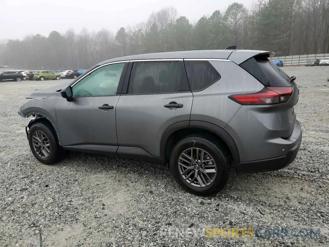 2 Photograph of a damaged car 5N1BT3AA1RC732735 NISSAN ROGUE 2024