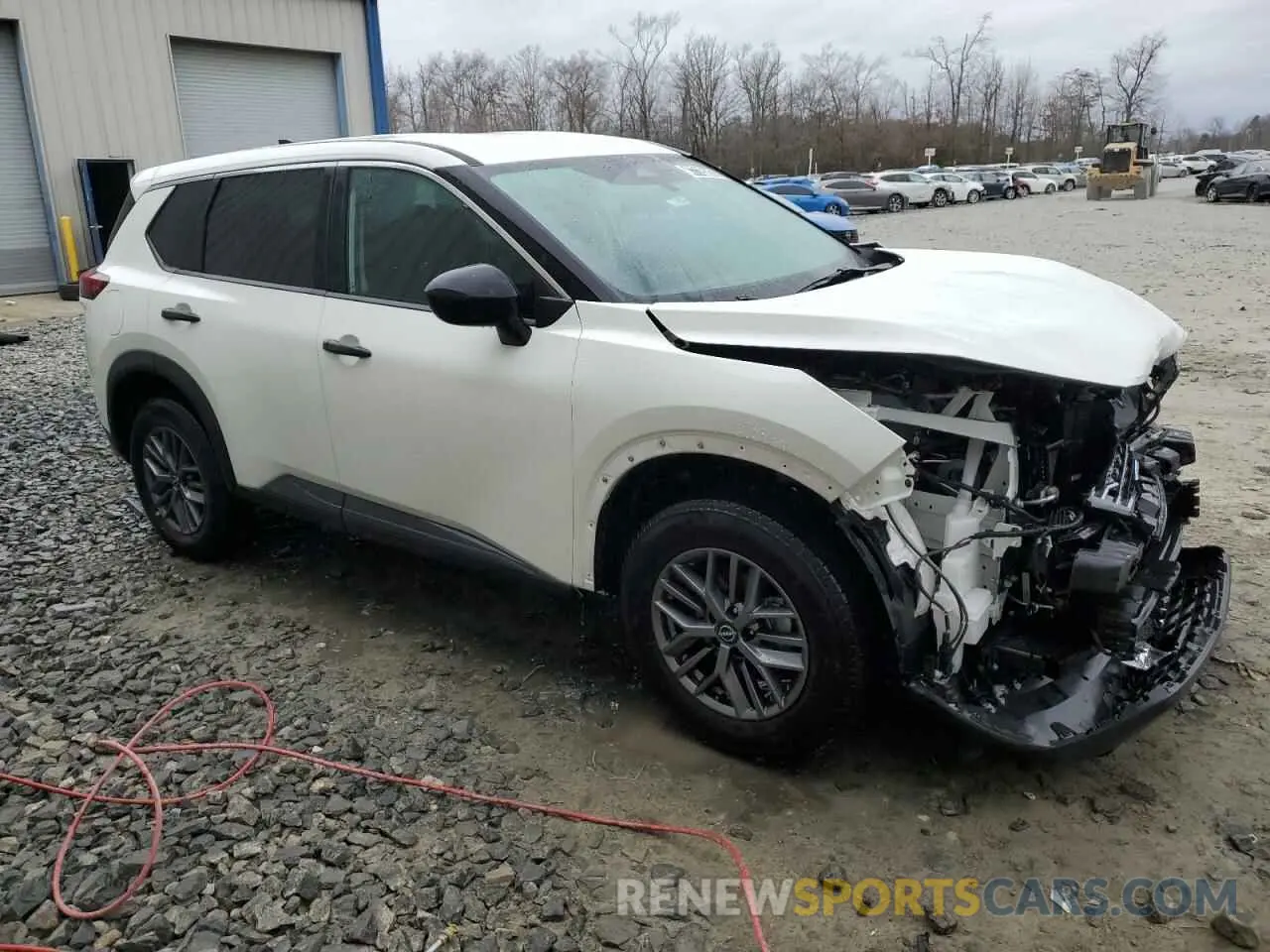 4 Photograph of a damaged car 5N1BT3AA1RC752841 NISSAN ROGUE 2024