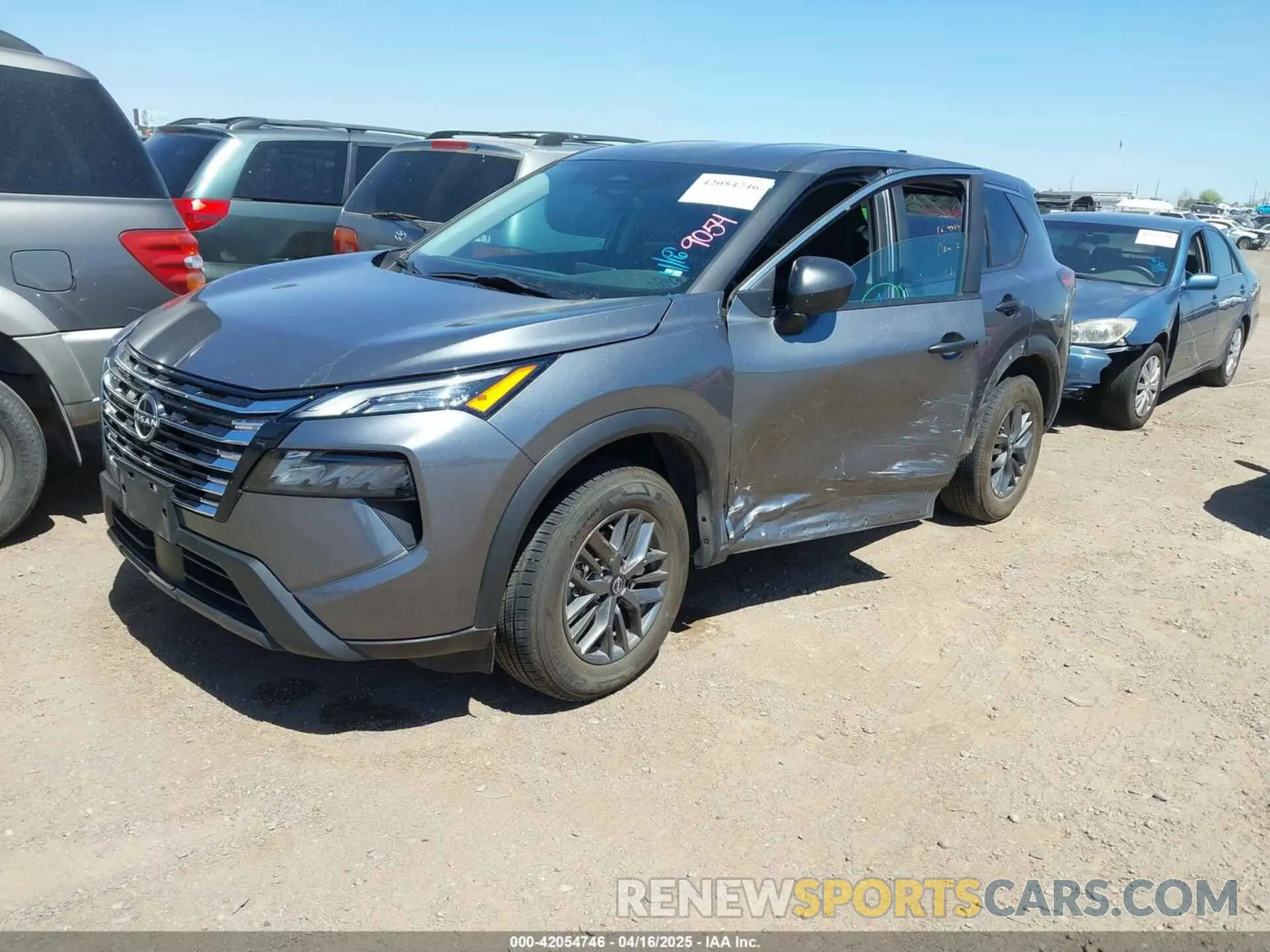 2 Photograph of a damaged car 5N1BT3AA2RC714647 NISSAN ROGUE 2024