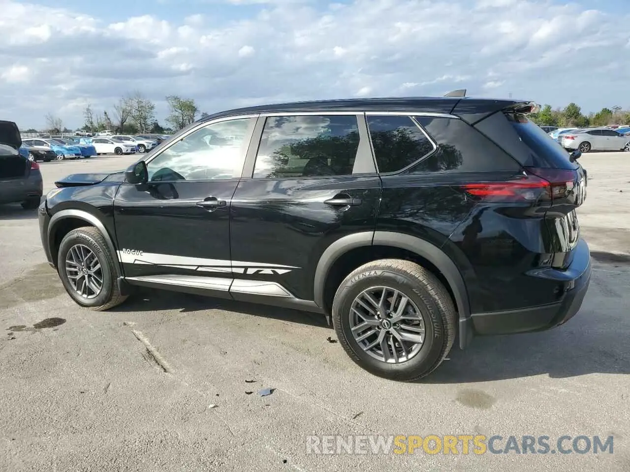 2 Photograph of a damaged car 5N1BT3AA3RC734390 NISSAN ROGUE 2024