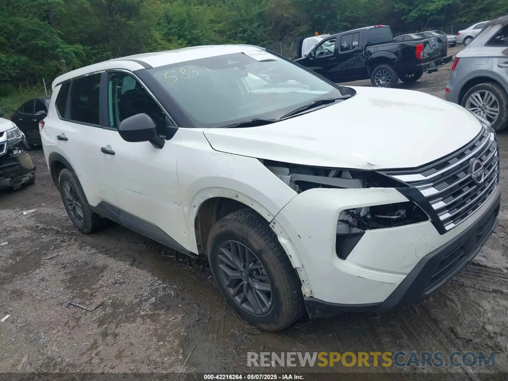 1 Photograph of a damaged car 5N1BT3AA4RC681960 NISSAN ROGUE 2024