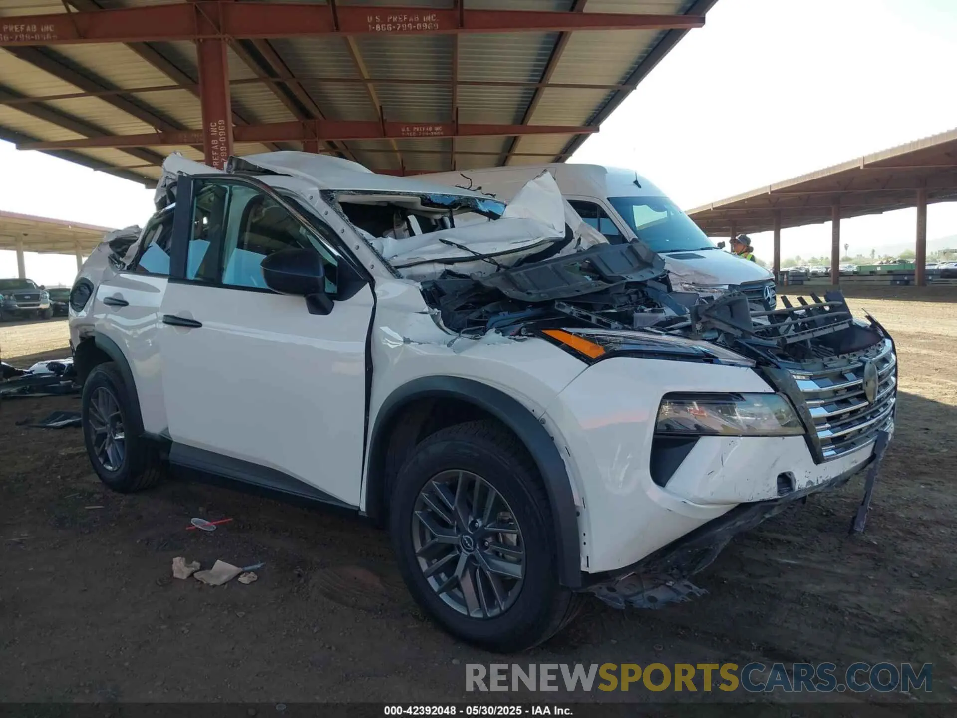 1 Photograph of a damaged car 5N1BT3AA6RC681653 NISSAN ROGUE 2024