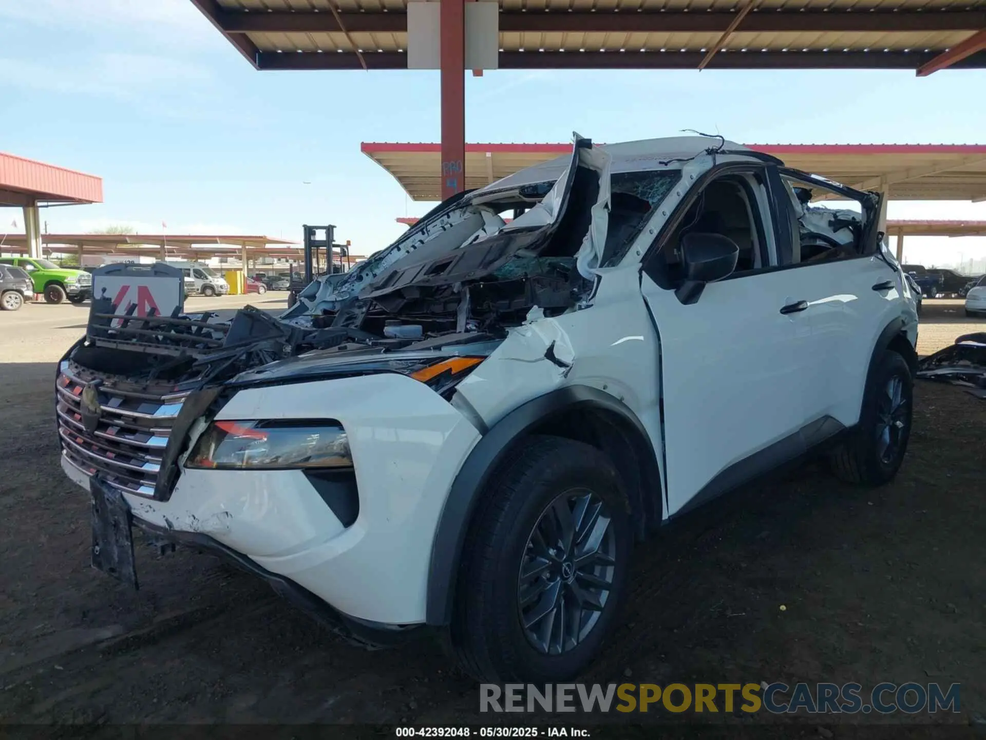 2 Photograph of a damaged car 5N1BT3AA6RC681653 NISSAN ROGUE 2024