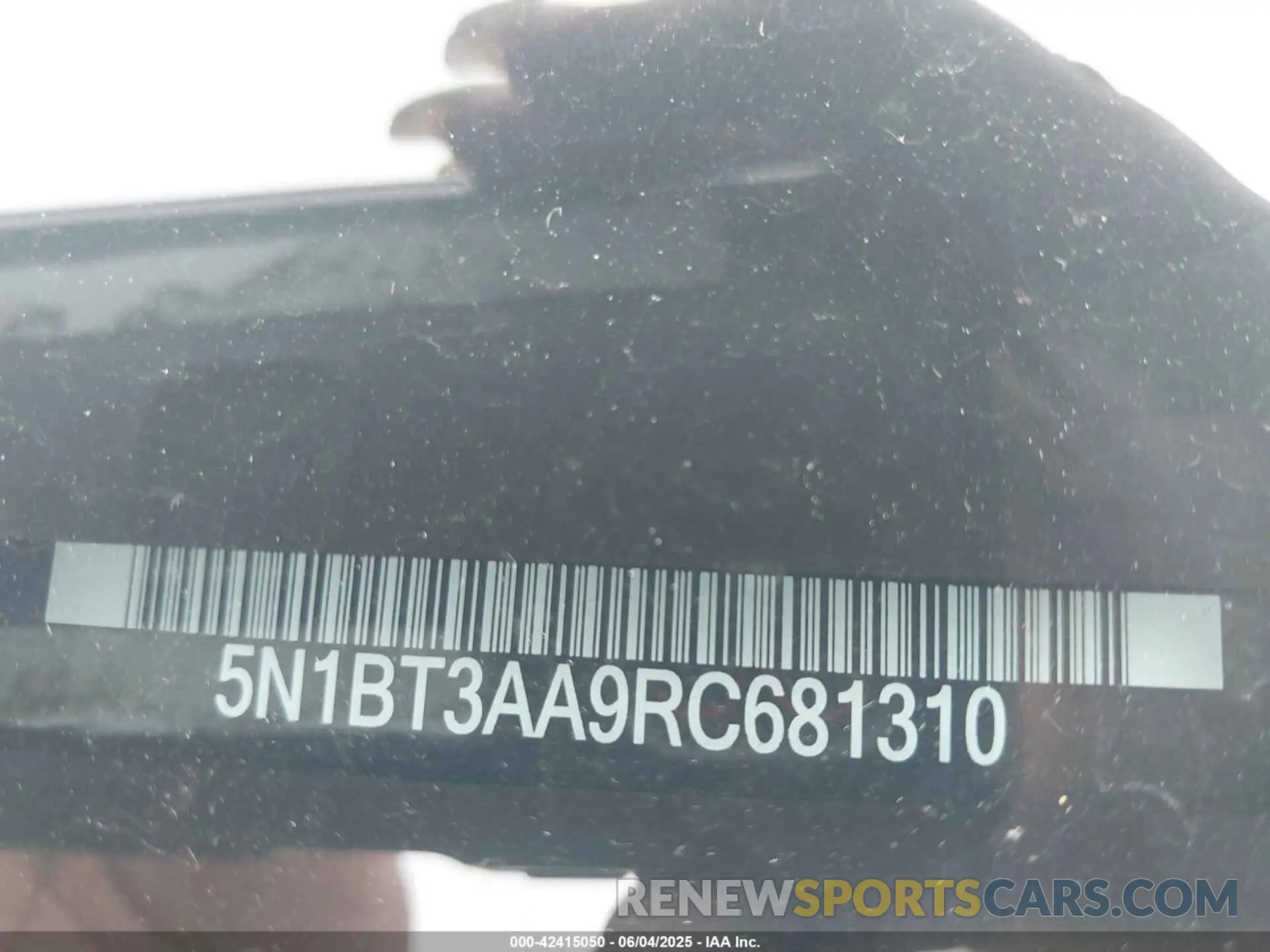 9 Photograph of a damaged car 5N1BT3AA9RC681310 NISSAN ROGUE 2024