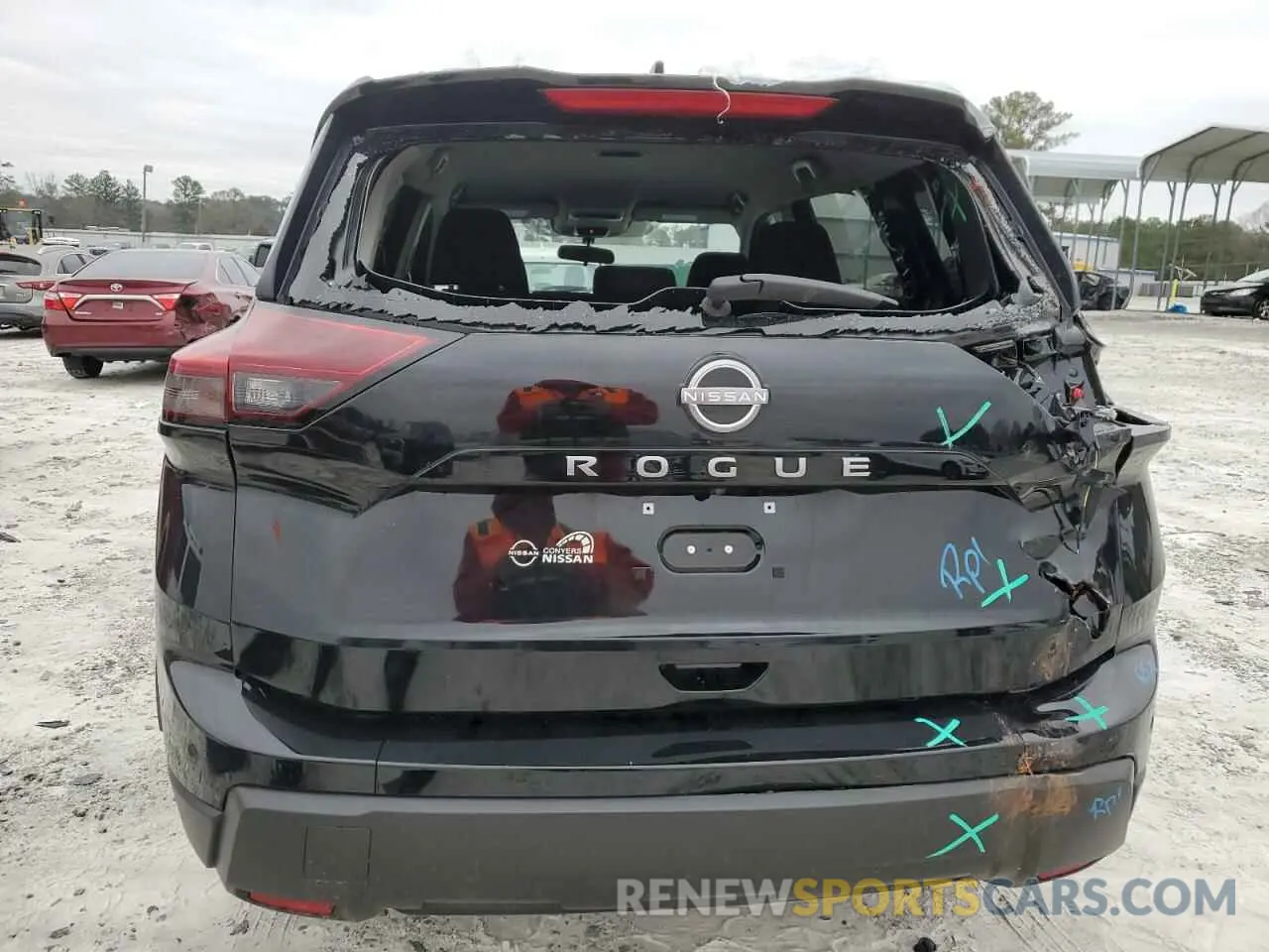 6 Photograph of a damaged car 5N1BT3AA9RC734412 NISSAN ROGUE 2024