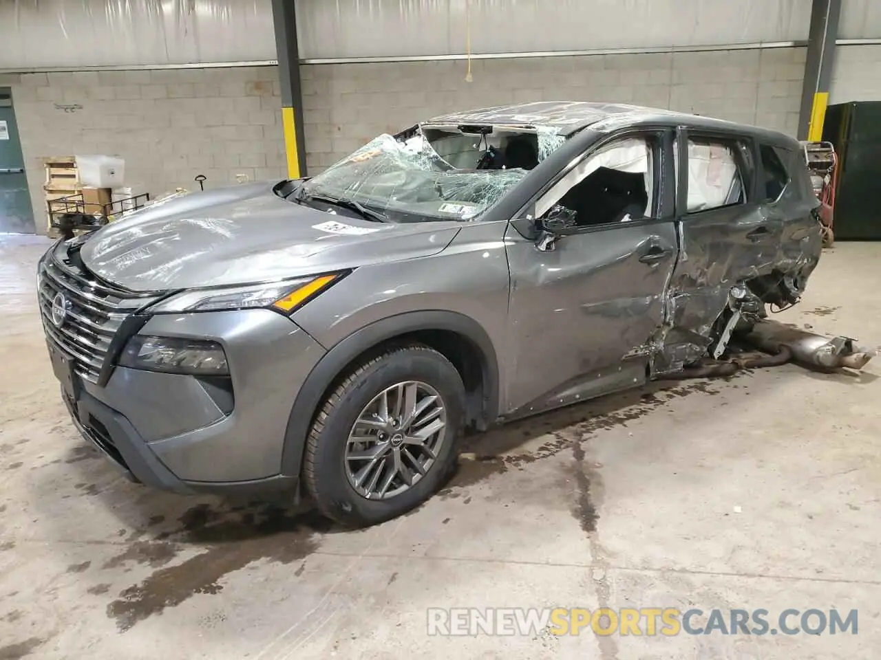1 Photograph of a damaged car 5N1BT3AB1RC680564 NISSAN ROGUE 2024