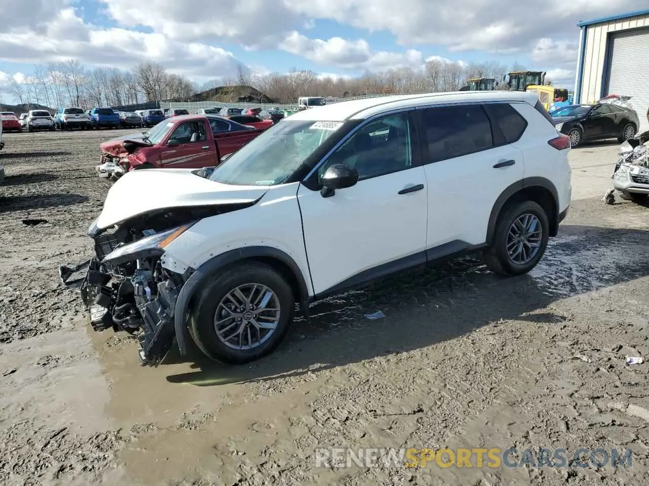 1 Photograph of a damaged car 5N1BT3AB1RC741668 NISSAN ROGUE 2024