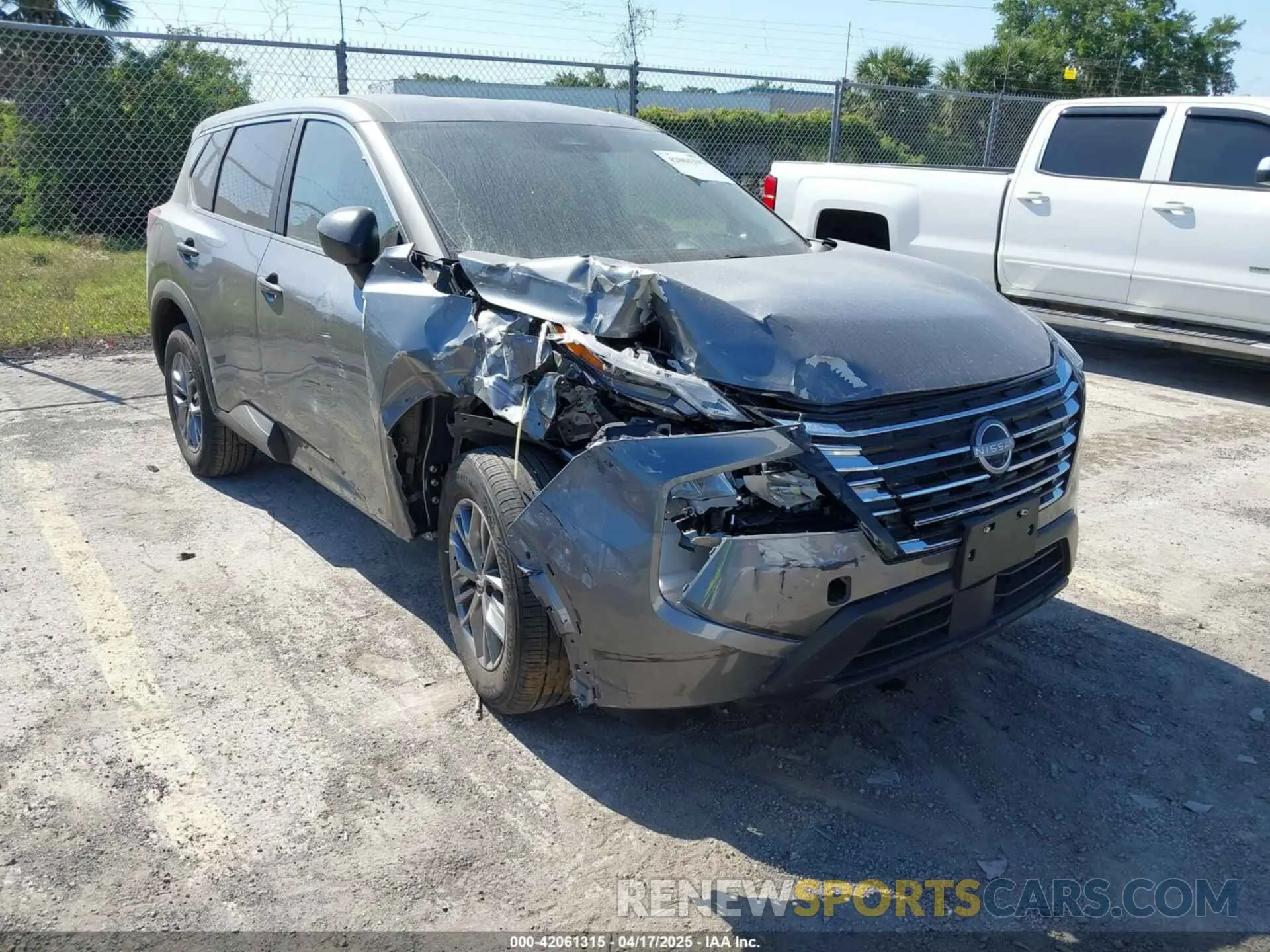 1 Photograph of a damaged car 5N1BT3AB2RC723079 NISSAN ROGUE 2024
