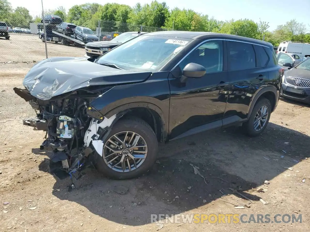 1 Photograph of a damaged car 5N1BT3AB2RC759080 NISSAN ROGUE 2024