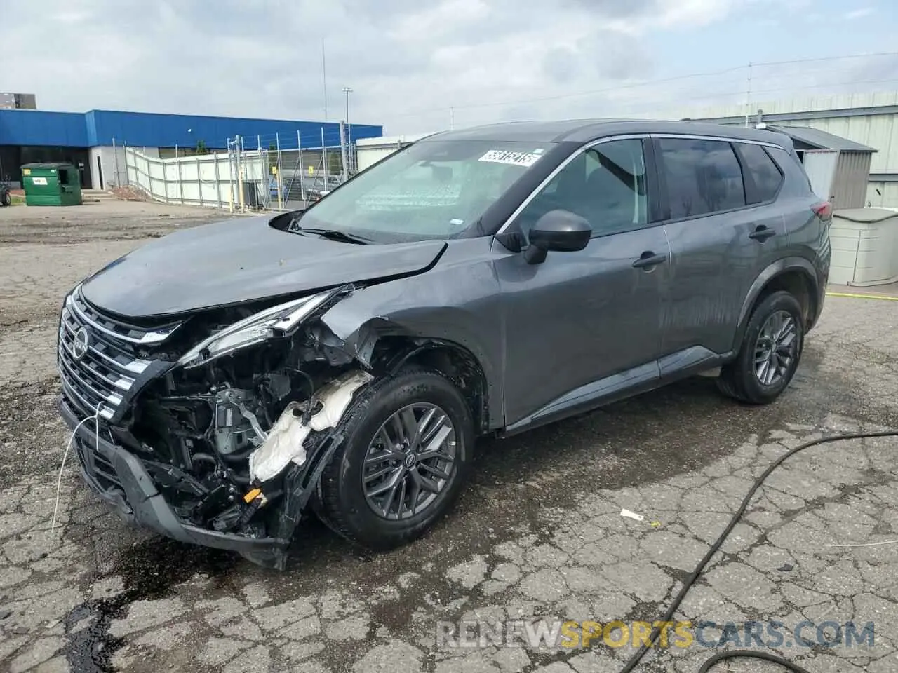 1 Photograph of a damaged car 5N1BT3AB5RC678252 NISSAN ROGUE 2024