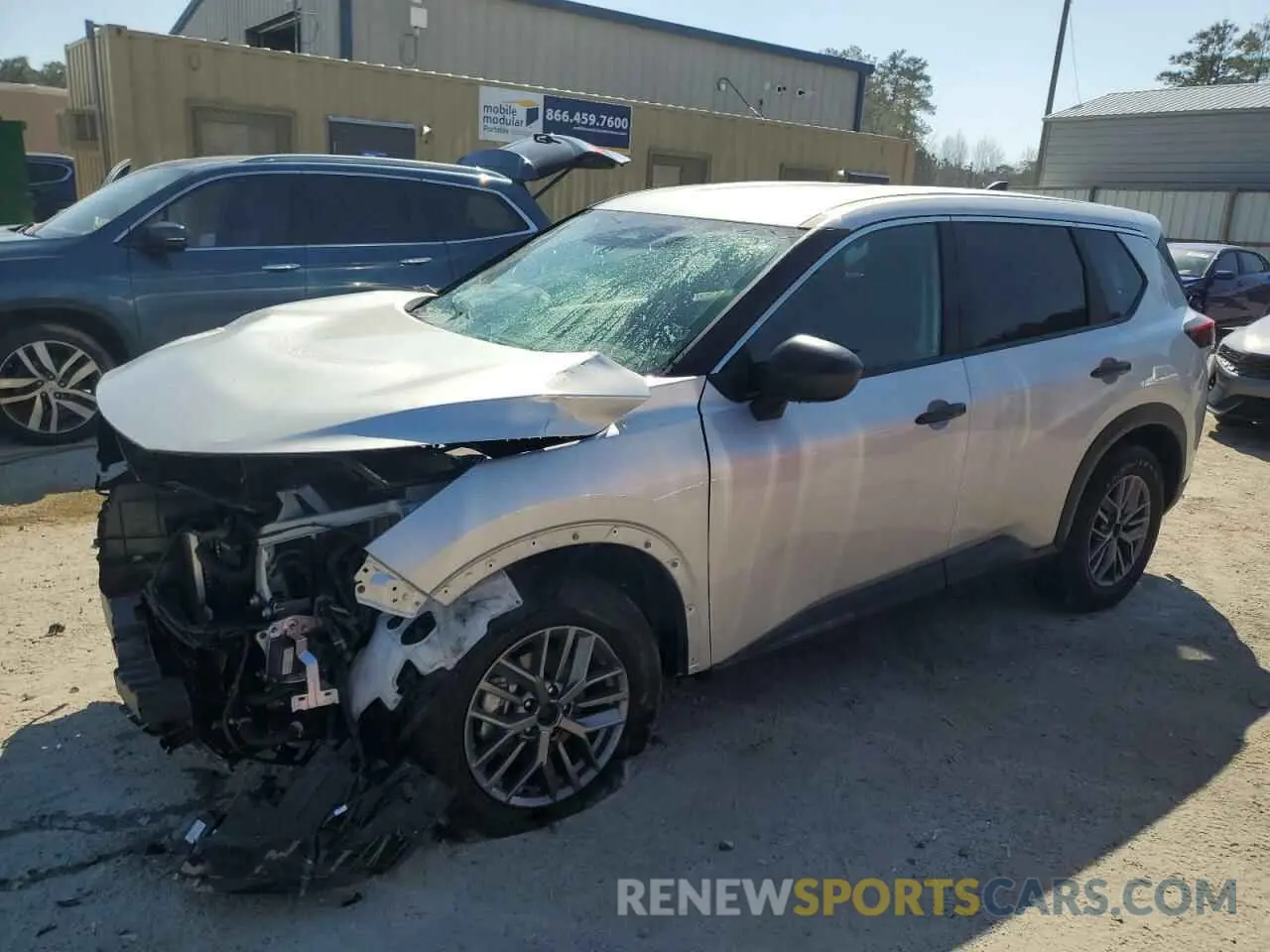 1 Photograph of a damaged car 5N1BT3AB5RC698131 NISSAN ROGUE 2024