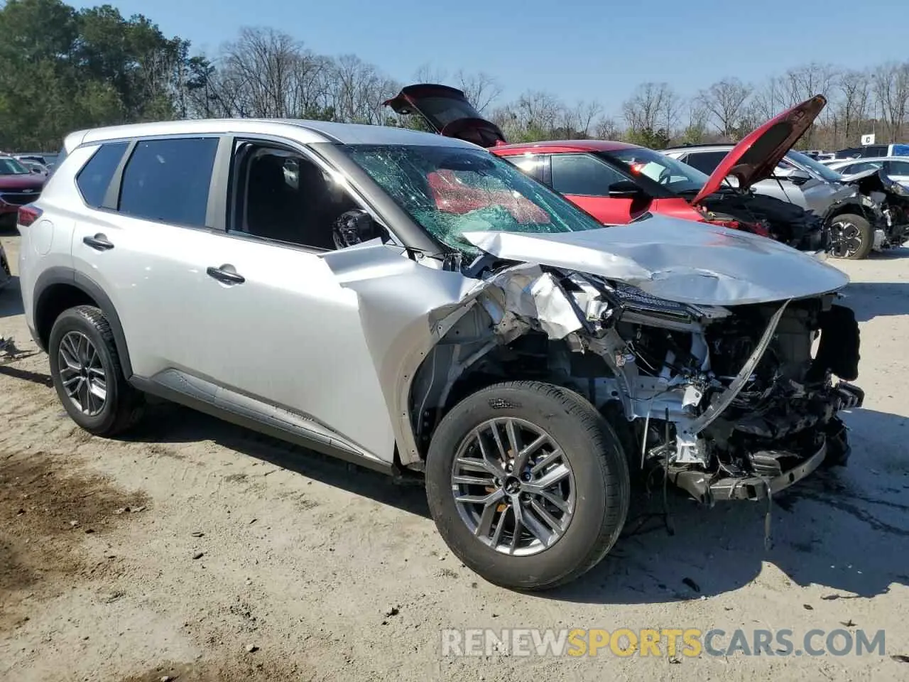 4 Photograph of a damaged car 5N1BT3AB5RC698131 NISSAN ROGUE 2024